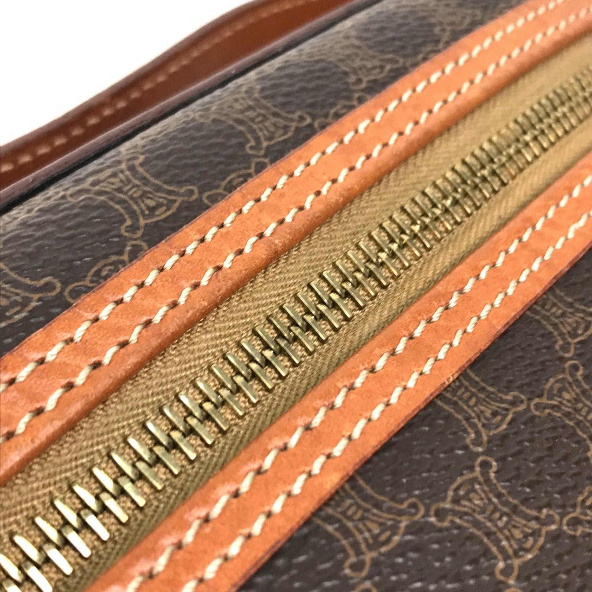 Celine Brown Leather Handbag