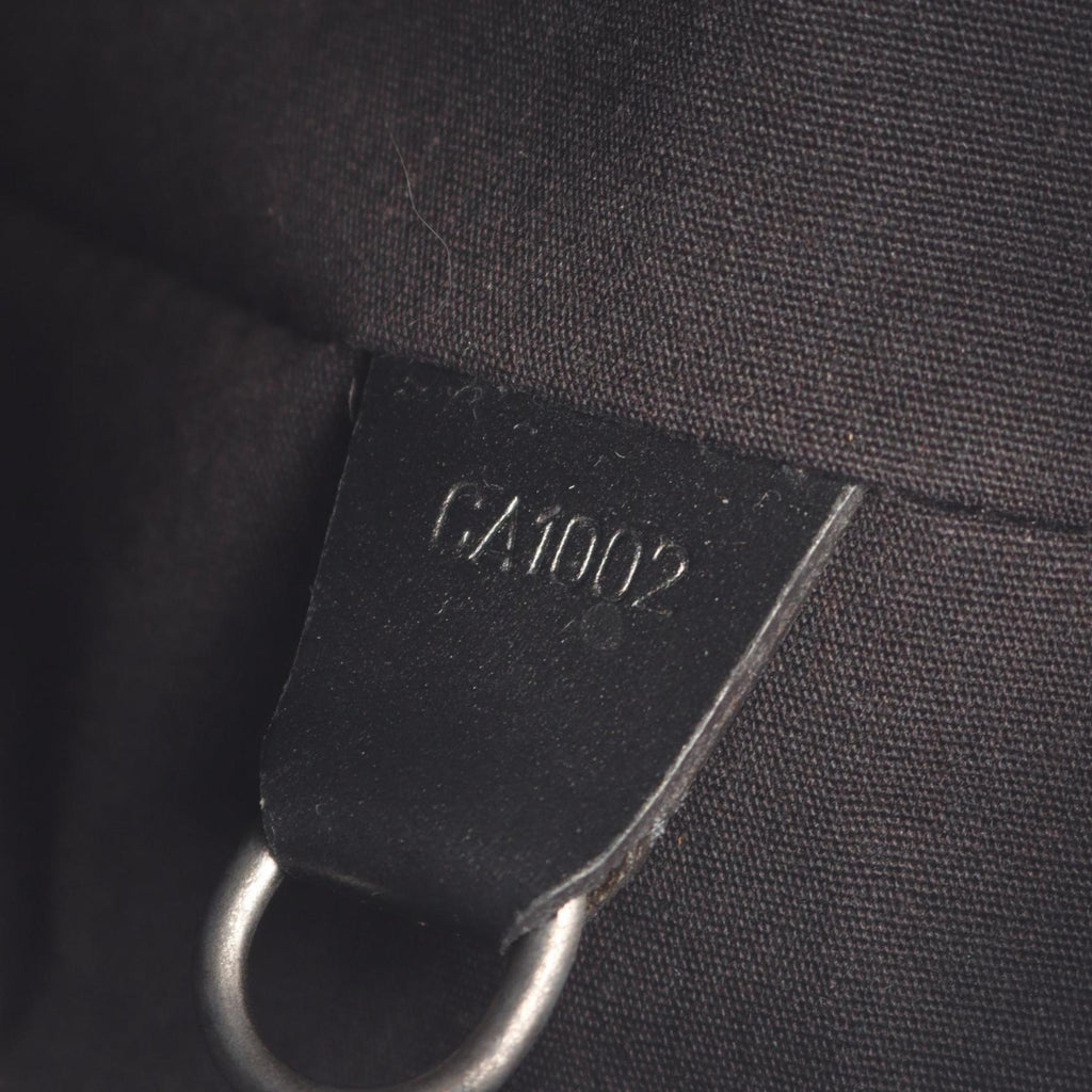 Louis Vuitton Black Leather Shoulder Bag