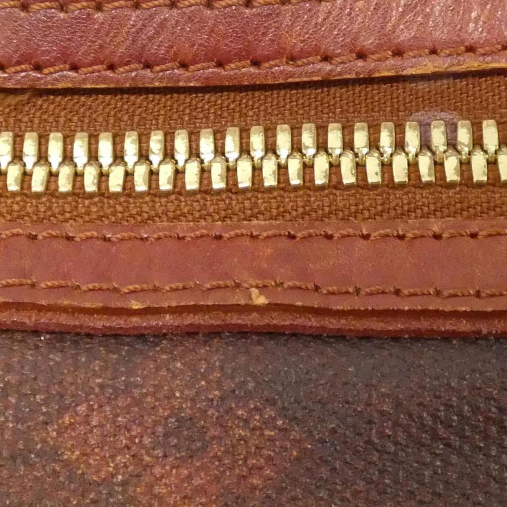 Louis Vuitton Rouge Coated Canvas Handbag