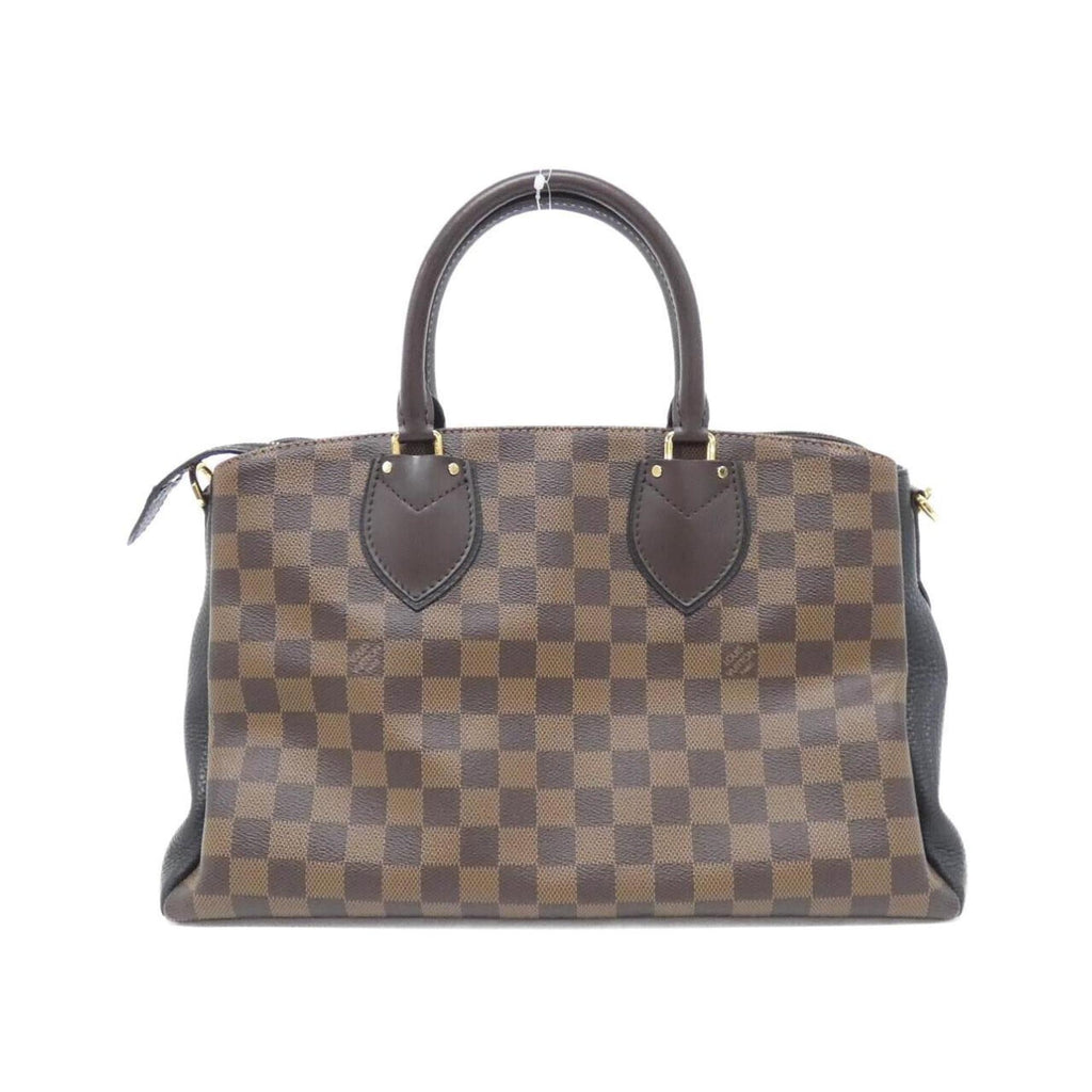 Louis Vuitton Brown Coated Canvas Handbag