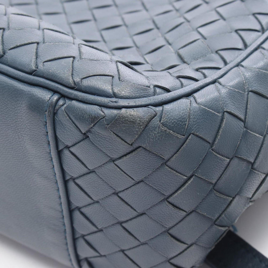 Bottega Veneta Navy Leather Handbag