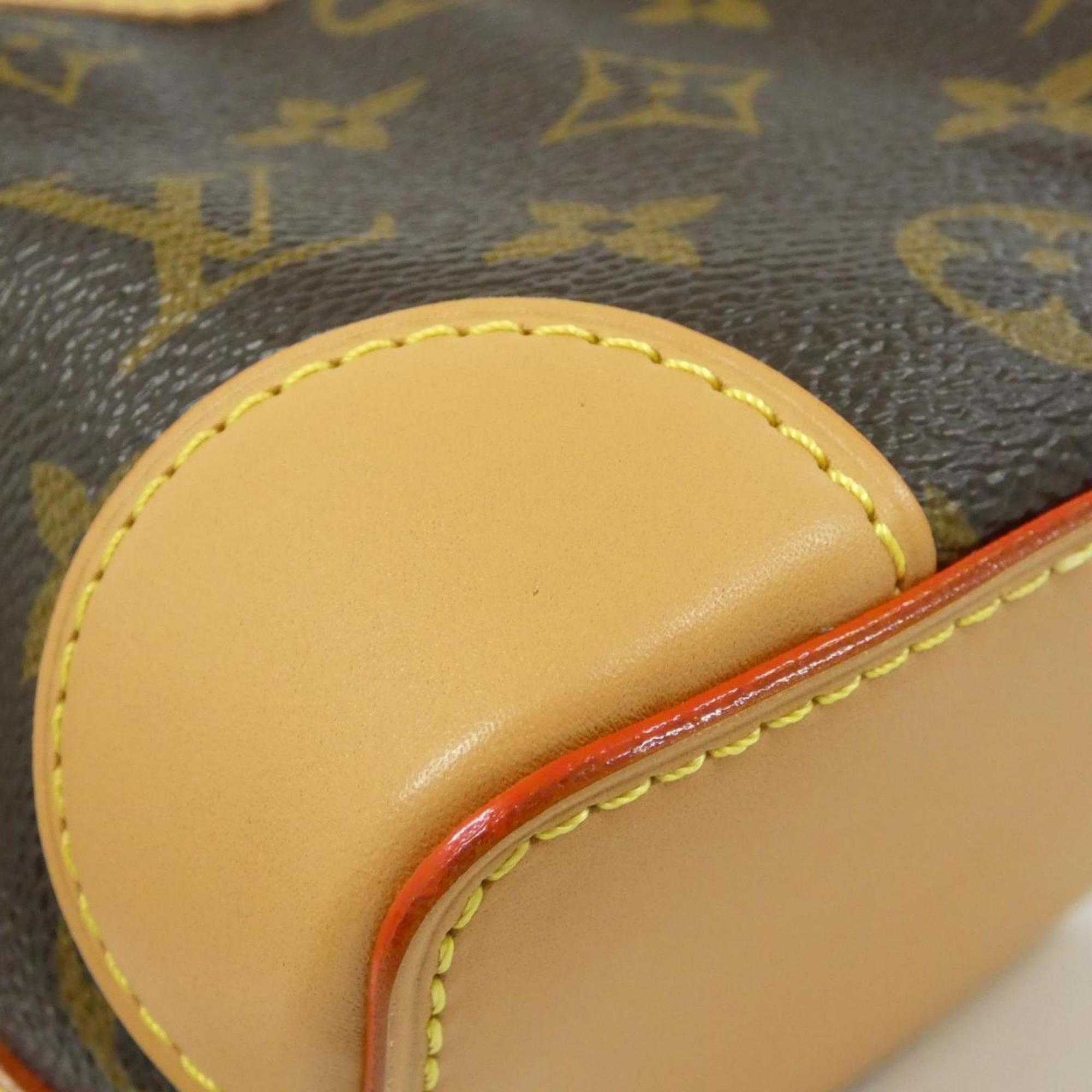 Louis Vuitton Marron Coated Canvas Shoulder Bag