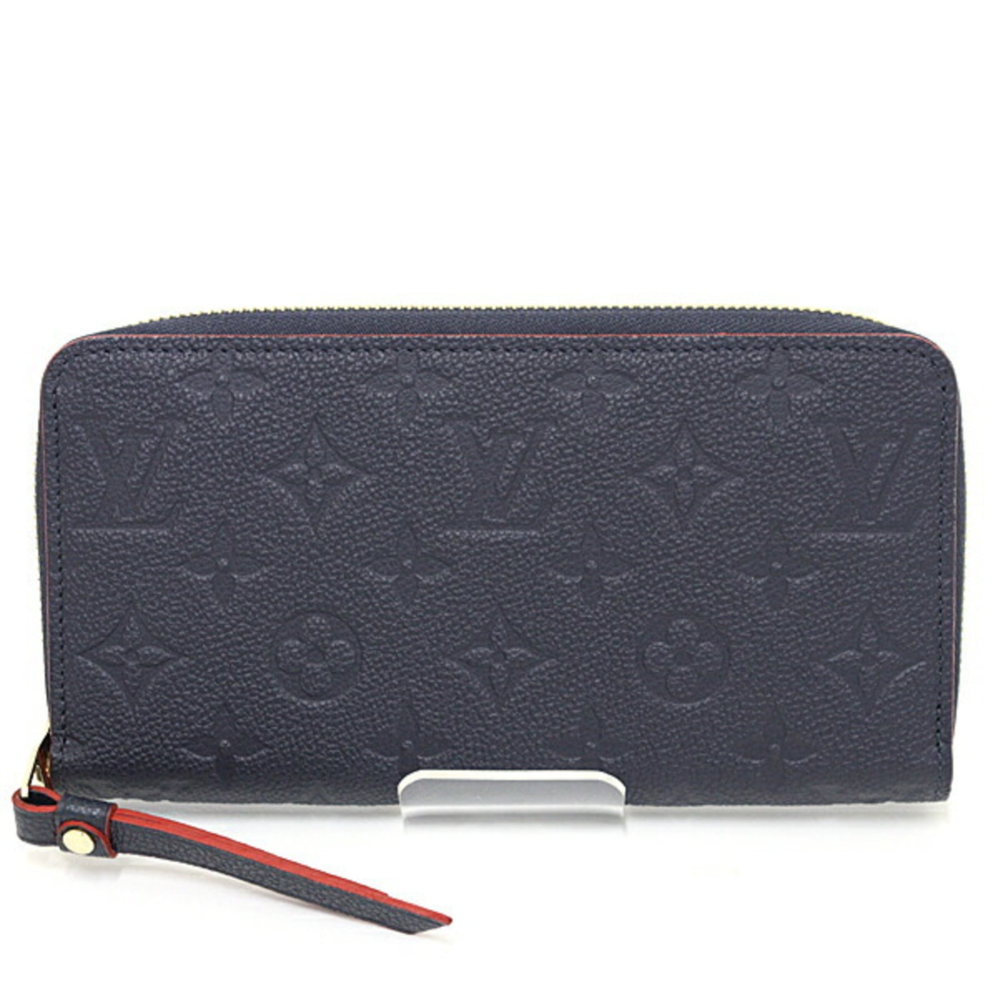 Louis Vuitton Marine Rouge Monogram Empreinte Long Wallet