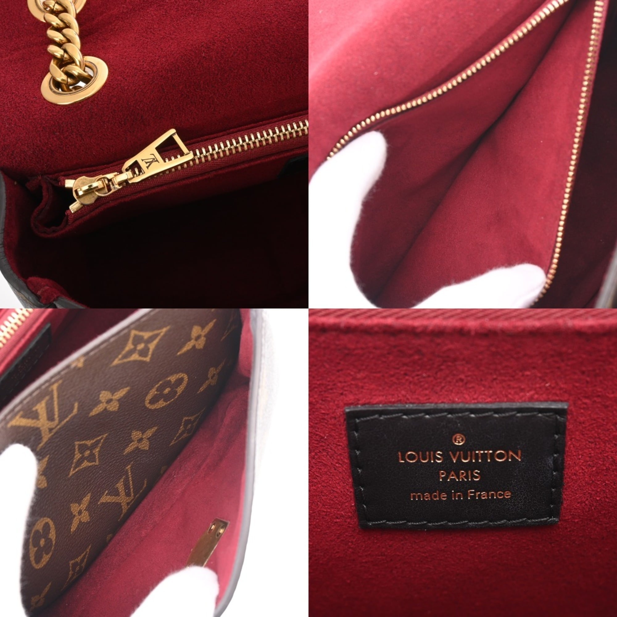 Louis Vuitton Brown Monogram Canvas Shoulder Bag