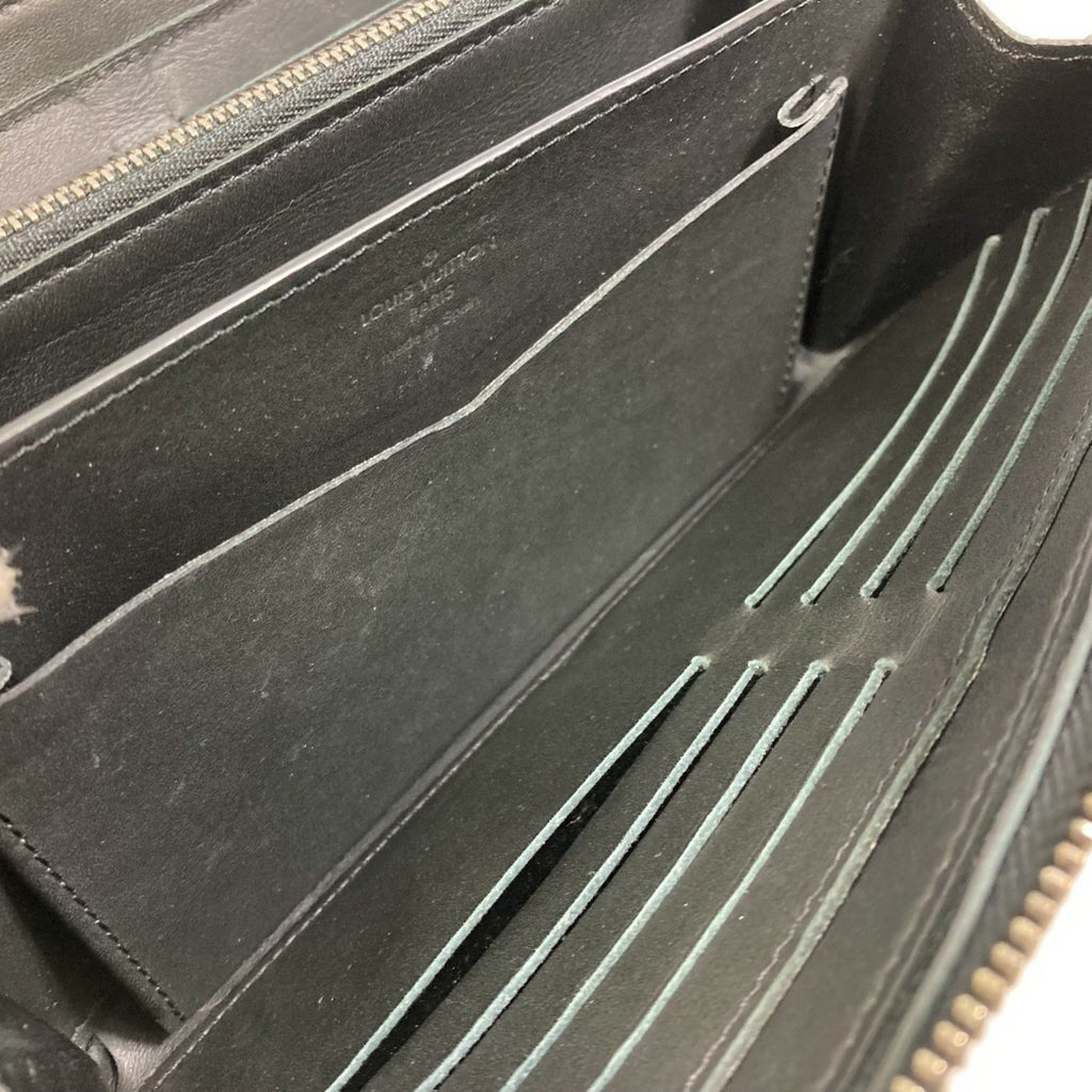 Louis Vuitton Black Noir Damier Infini Leather Coin Purse/Coin Case