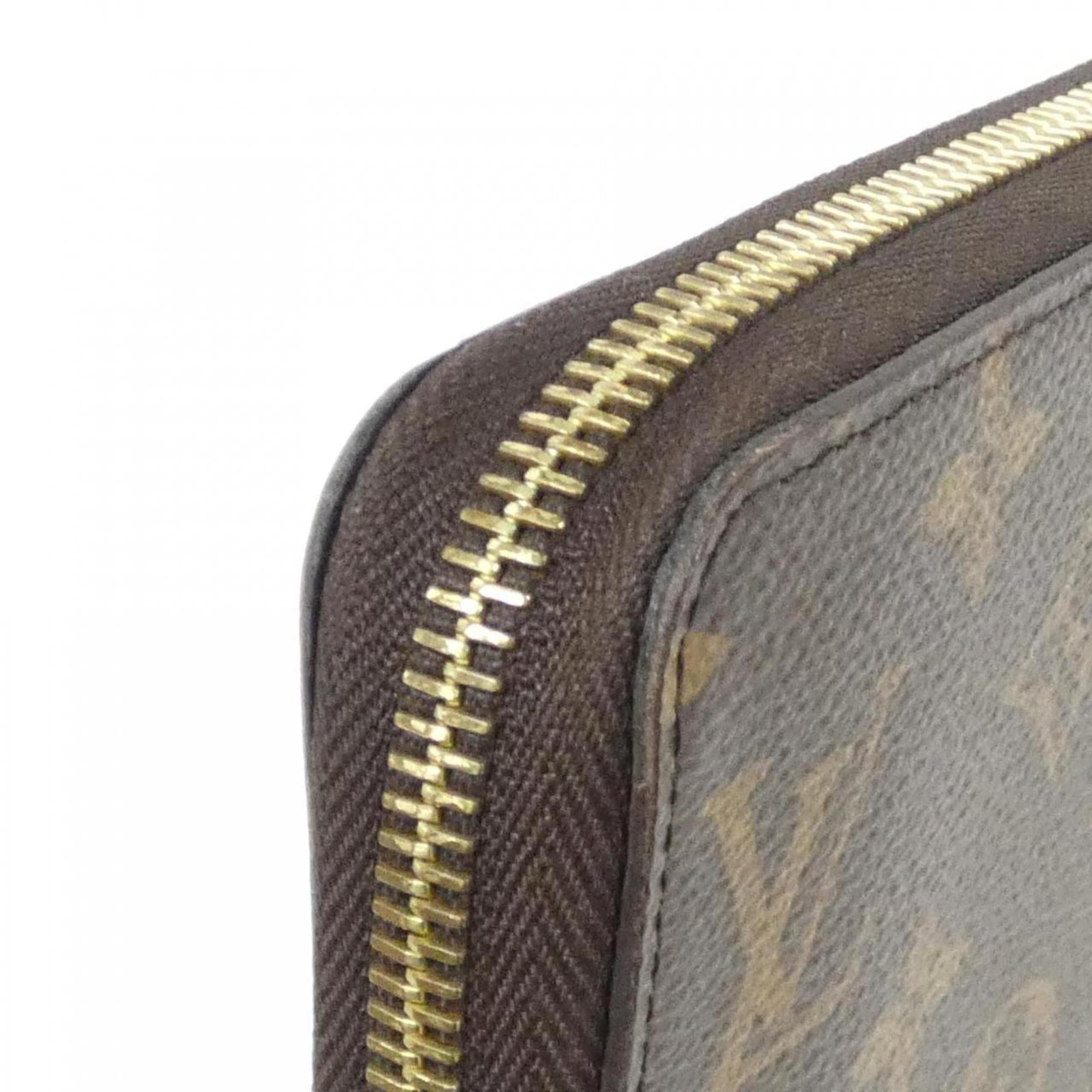 Louis Vuitton Brown Coated Canvas Long Wallet