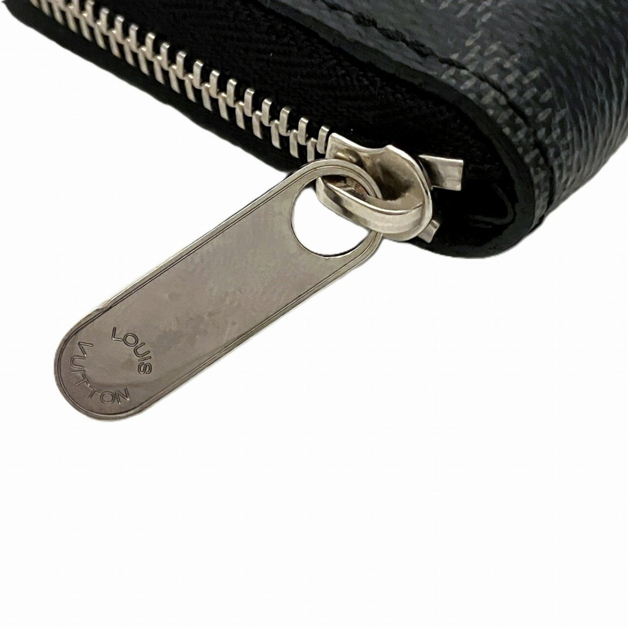 Louis Vuitton Black Damier Graphite Coin Purse/Coin Case