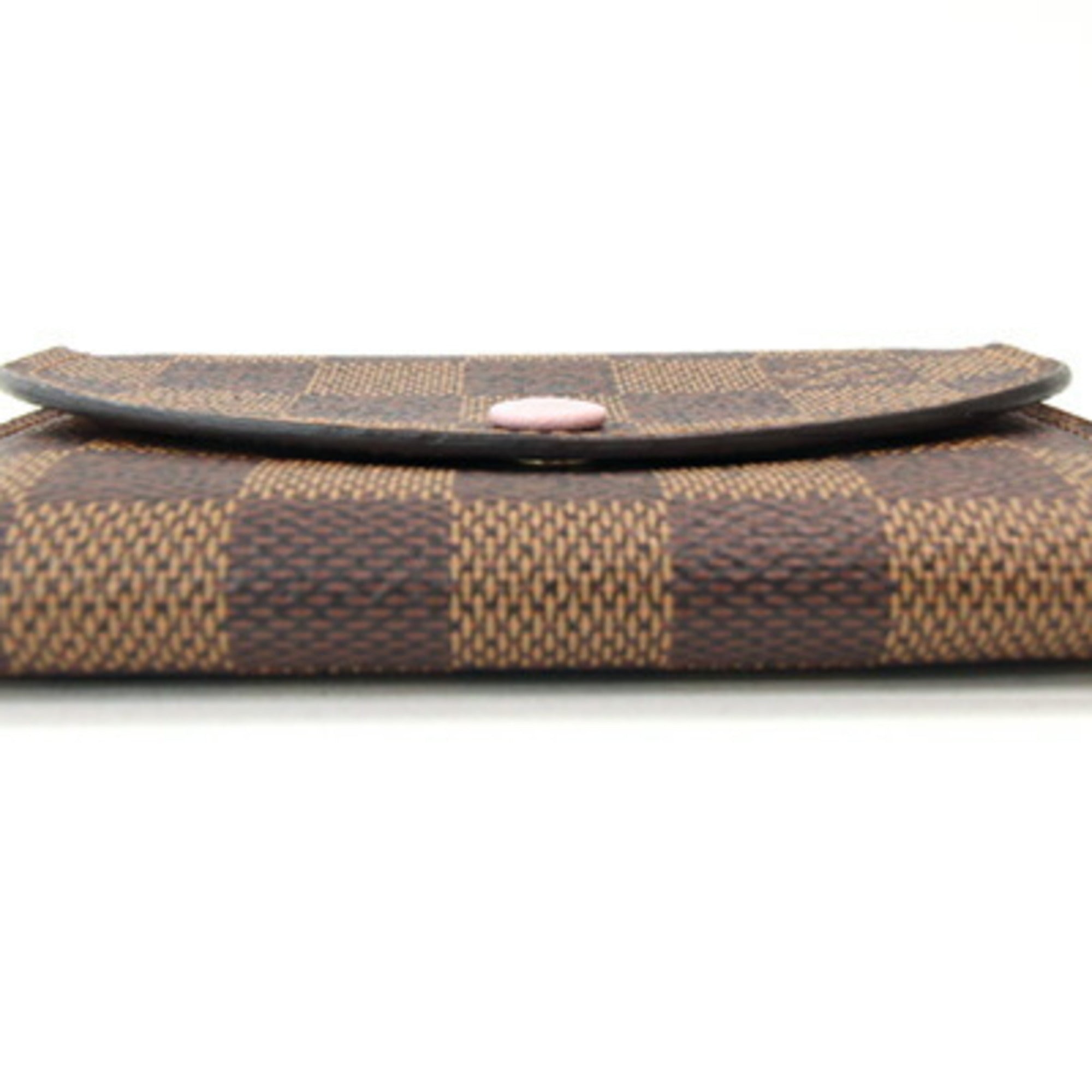 Louis Vuitton Damier Canvas Rose Ballerine Coin Purse/Coin Case