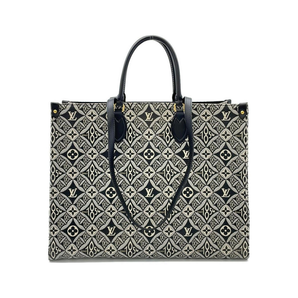 Louis Vuitton Gris Jacquard Handbag