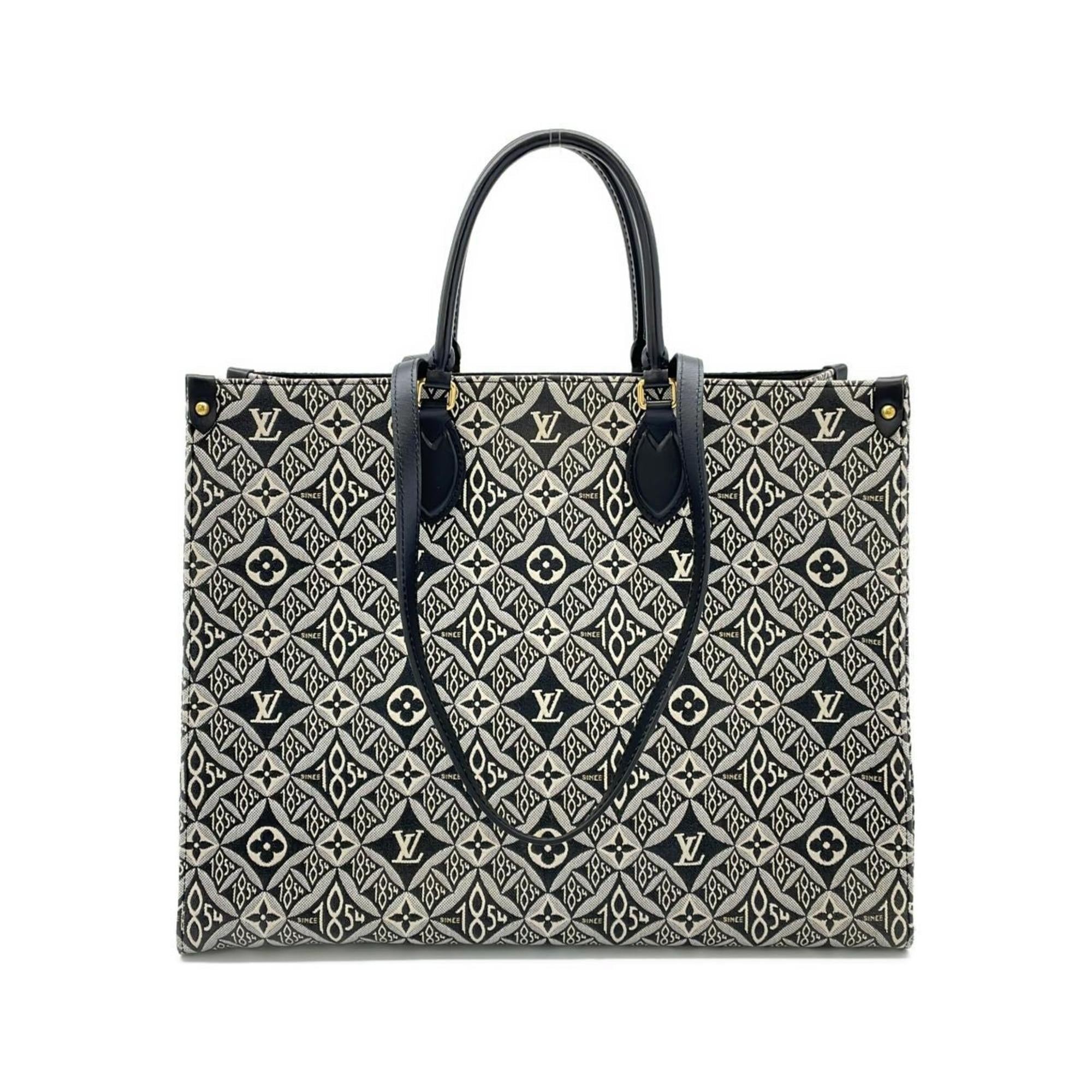 Louis Vuitton Gris Jacquard Handbag