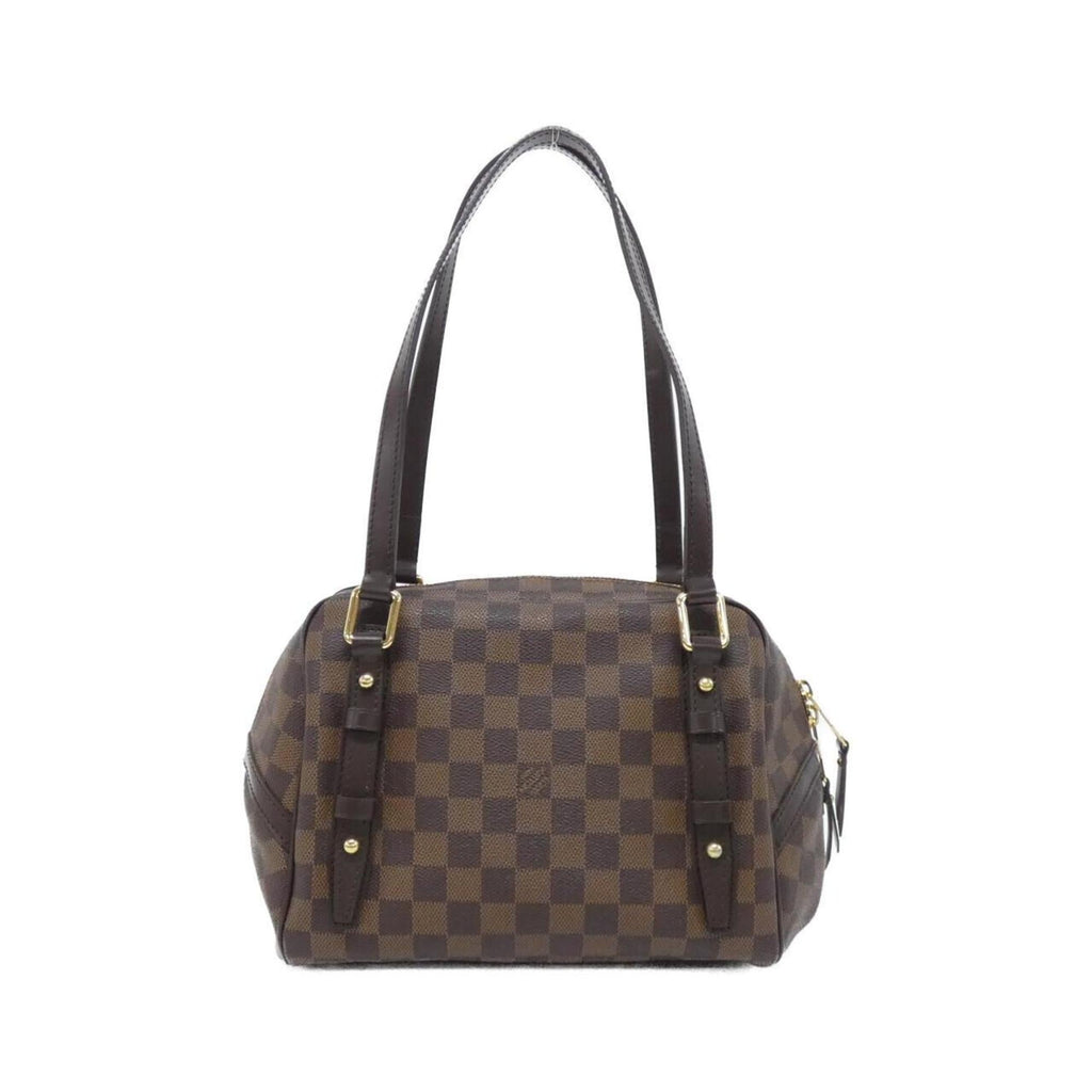 Louis Vuitton Brown Coated Canvas Shoulder Bag