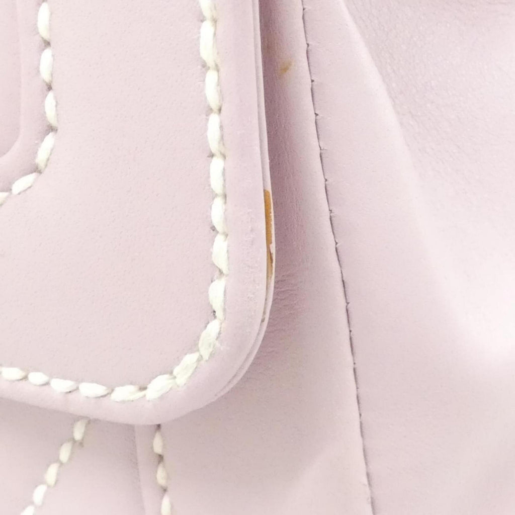 Chanel Light Purple Leather Handbag