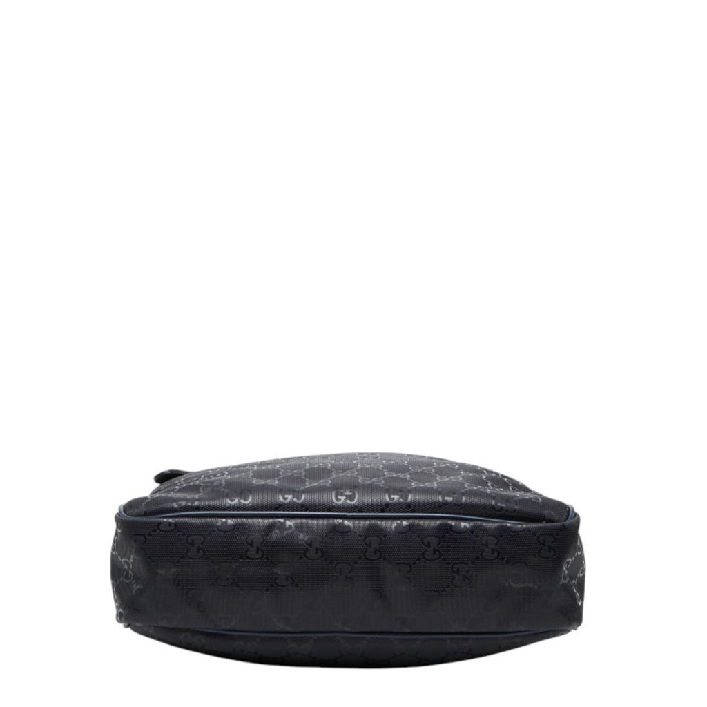 Gucci Black Pvc Leather Shoulder Bag (Pre-Owned)