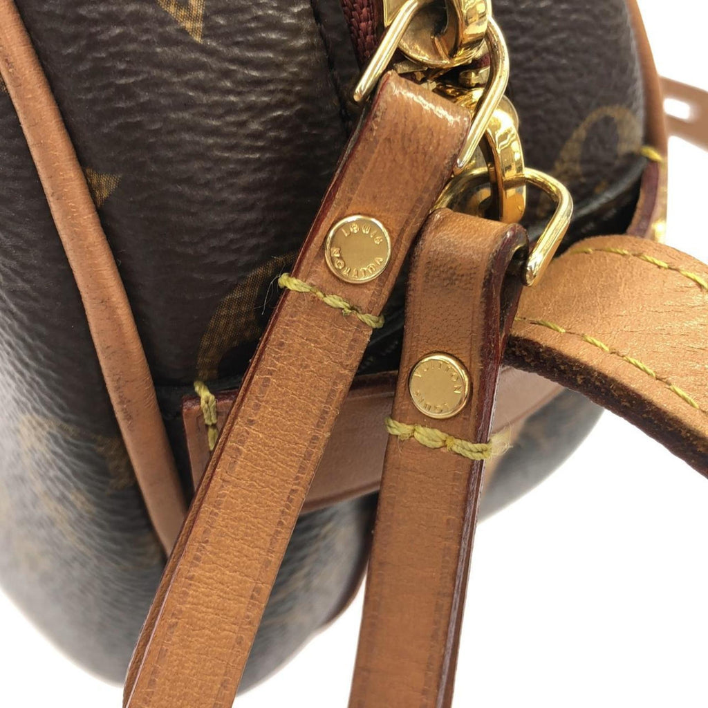 Louis Vuitton Brown Coated Canvas Shoulder Bag