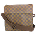 Louis Vuitton Brown Damier Canvas Ebene Damier Canvas Leather Shoulder Bag