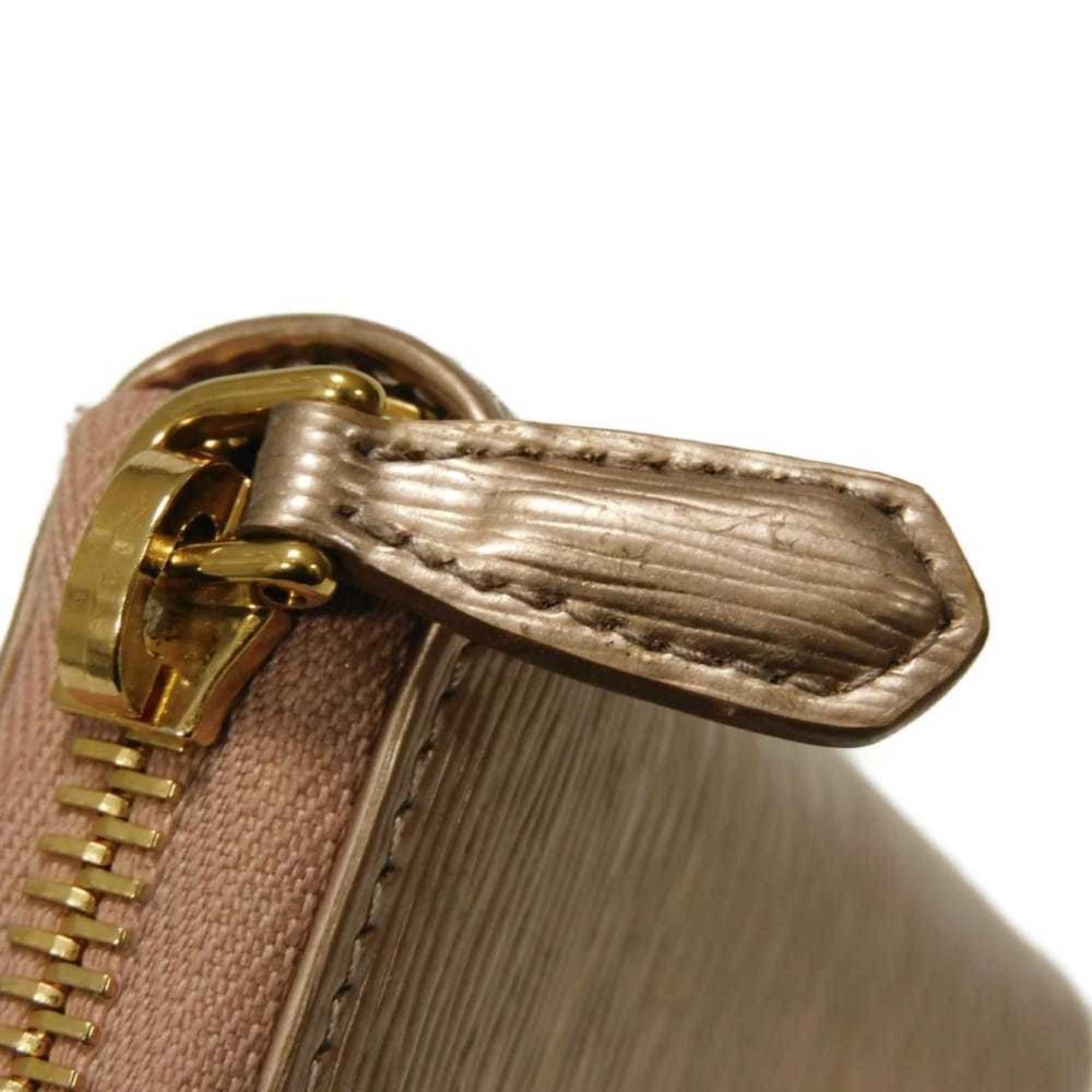 Prada Pink Leather Coin Purse/Coin Case