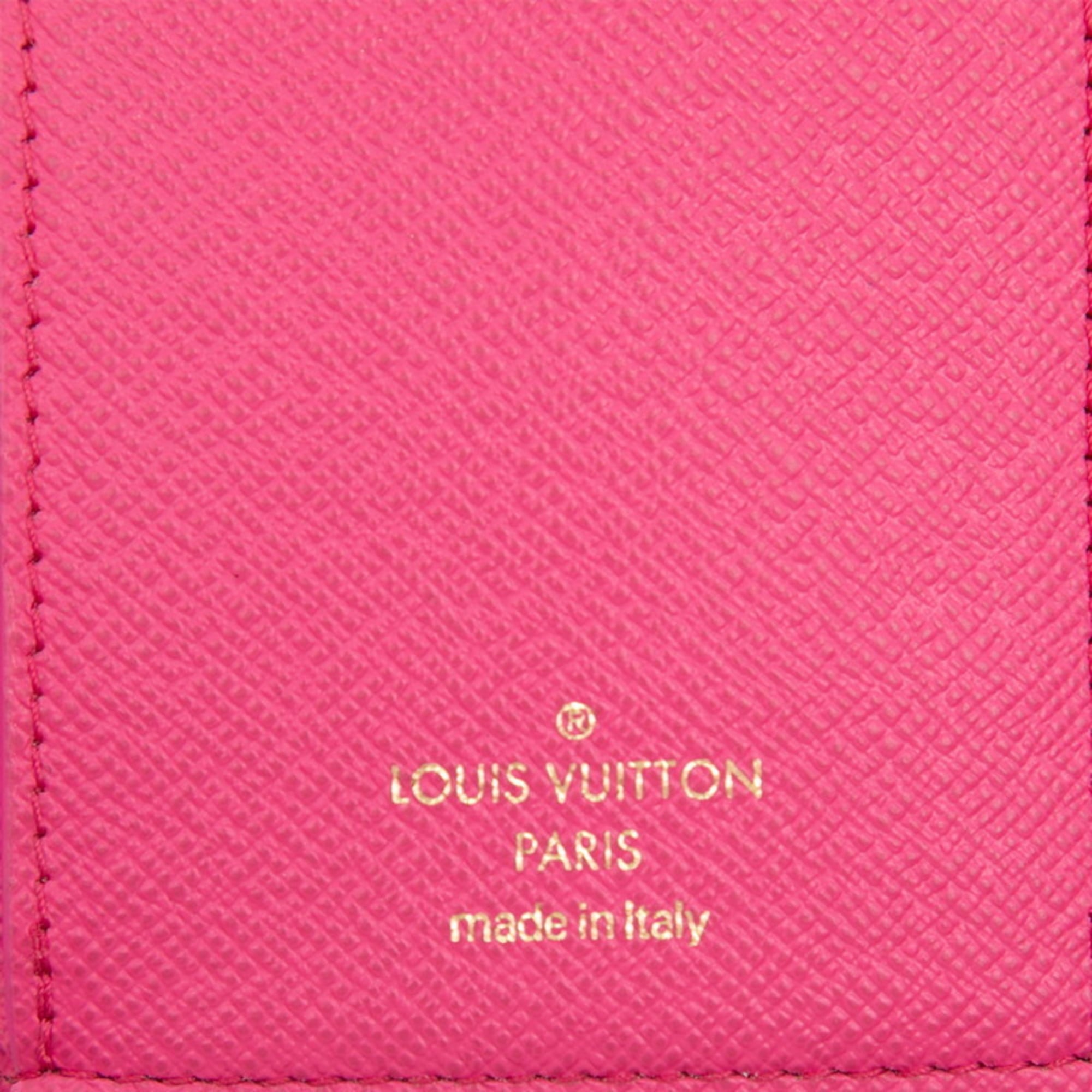 Louis Vuitton Monogram Brown Multi-Color Pvc Wallet (Tri-Fold)