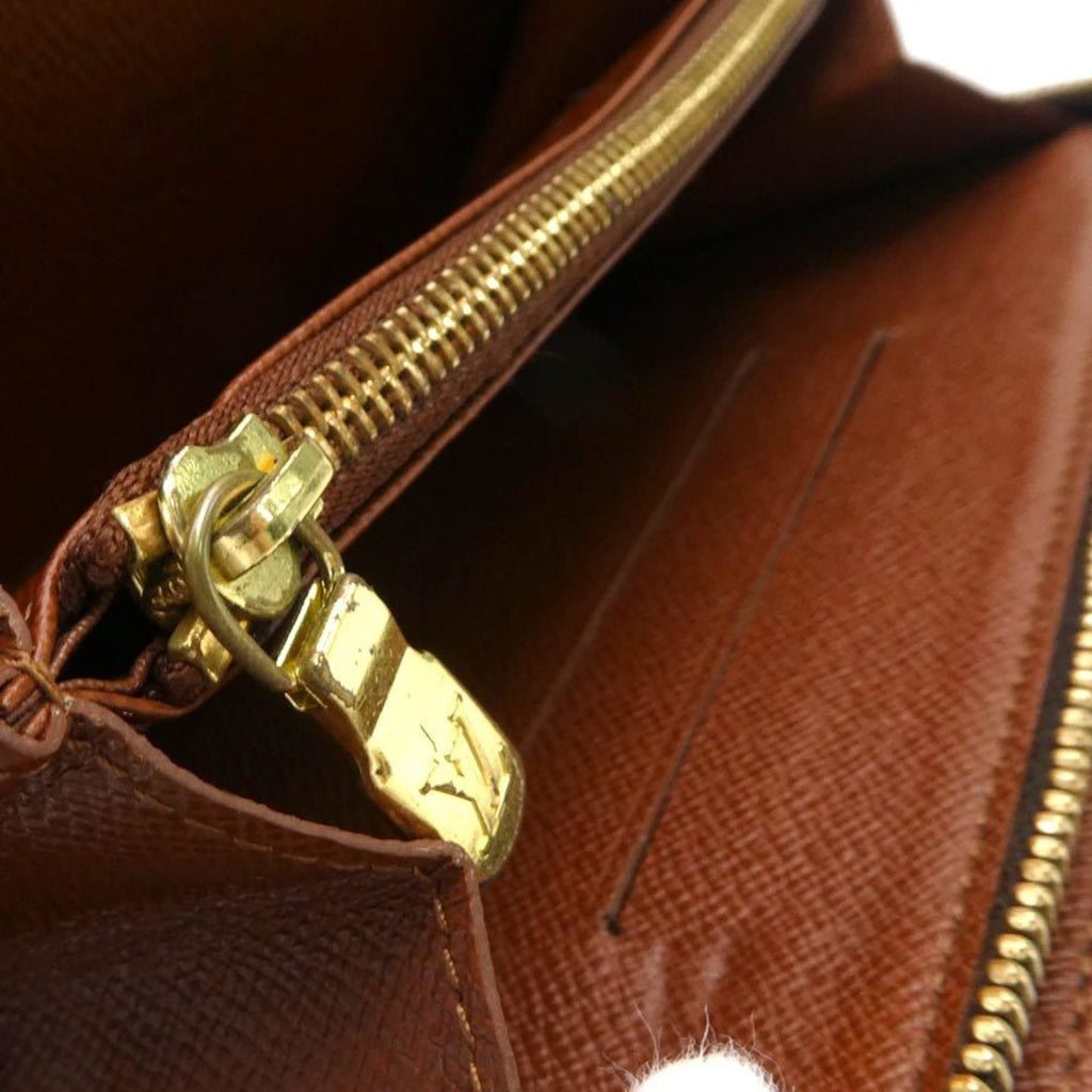 Louis Vuitton Brown Monogram Monogram Long Wallet