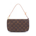 Louis Vuitton Brown Monogram Coated Canvas Leather Handbag