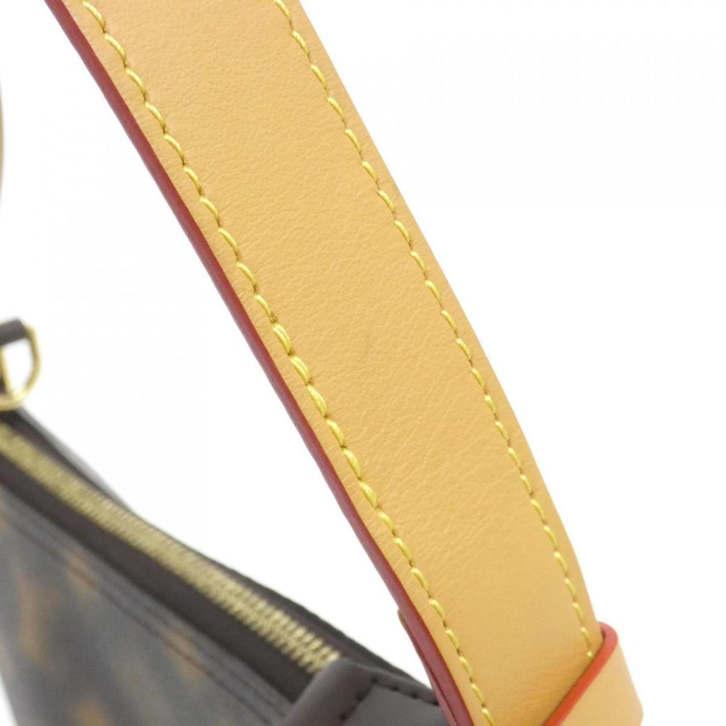 Louis Vuitton Brown Coated Canvas Shoulder Bag