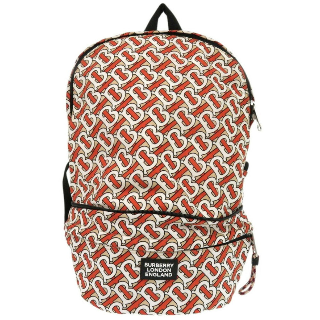 Burberry Black Orange Nylon Pouch