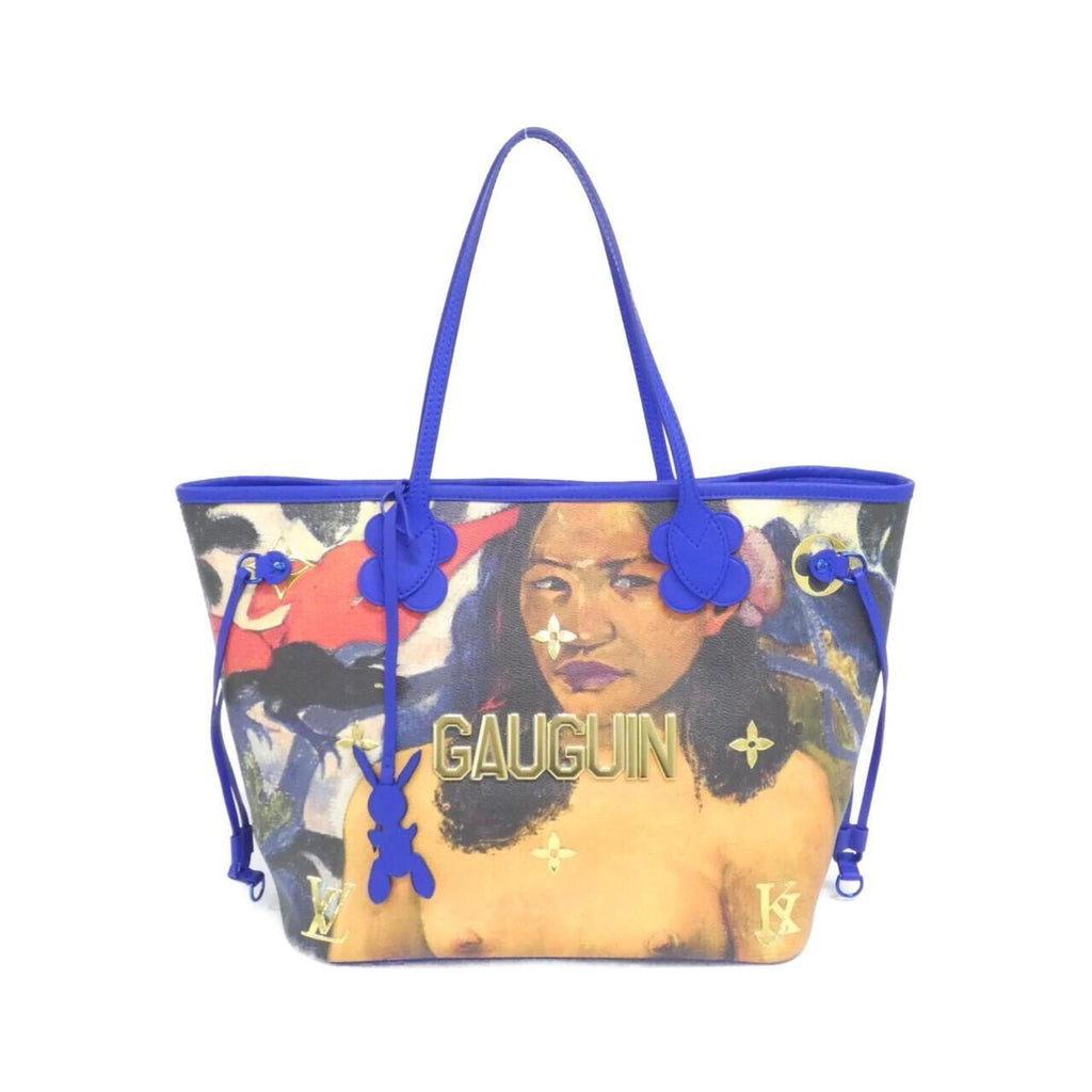 Louis Vuitton Blue Dark Blue Coated Canvas Handbag
