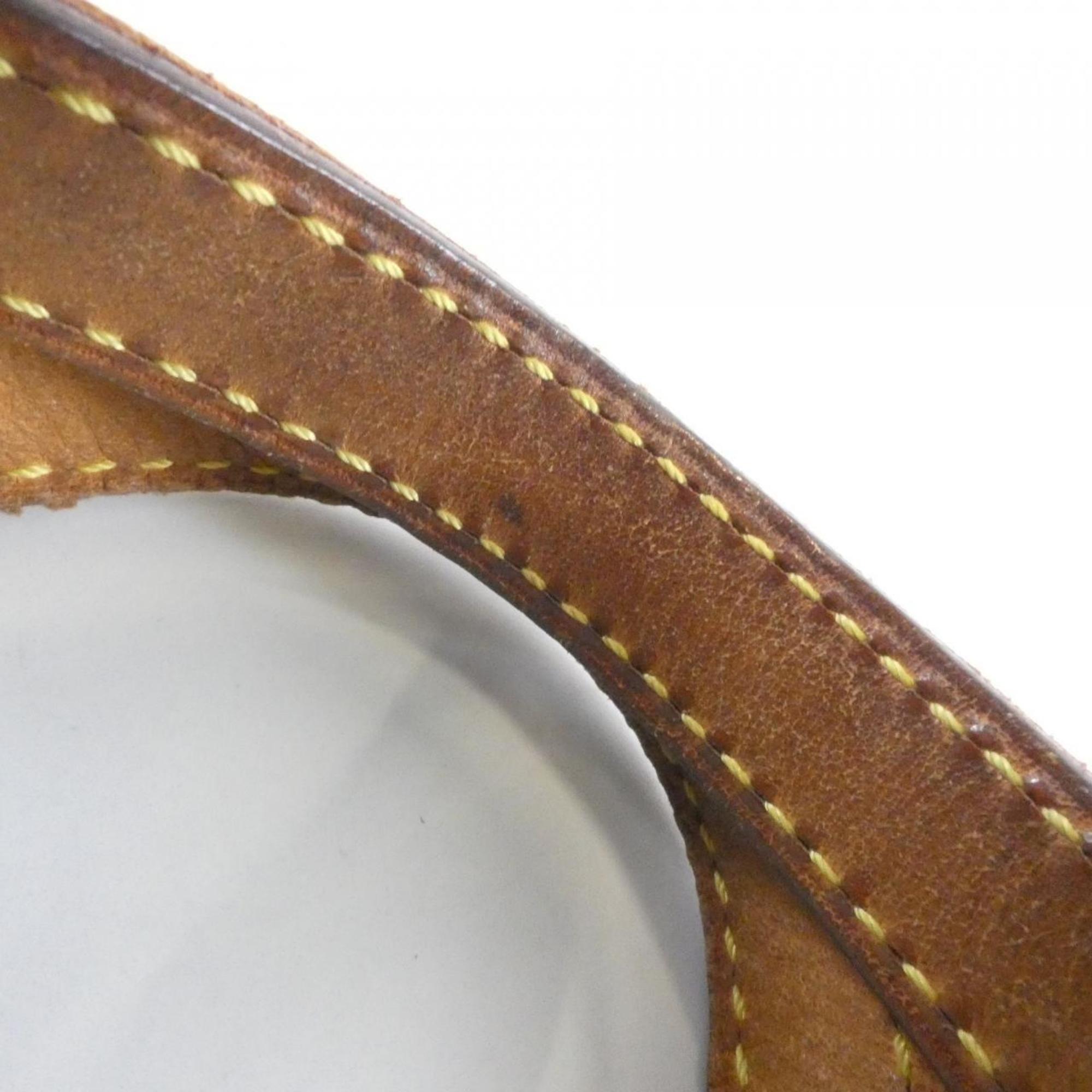 Louis Vuitton Brown Coated Canvas Handbag