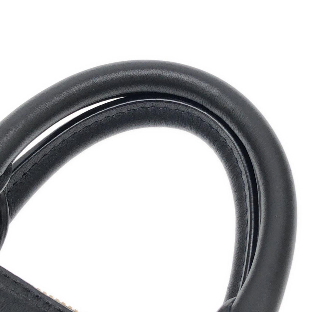 Louis Vuitton Black Leather Handbag