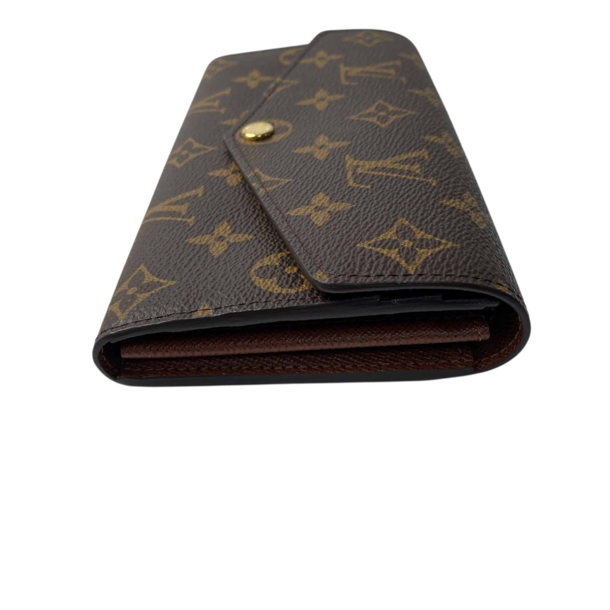 Louis Vuitton Monogram Brown Pvc Long Wallet