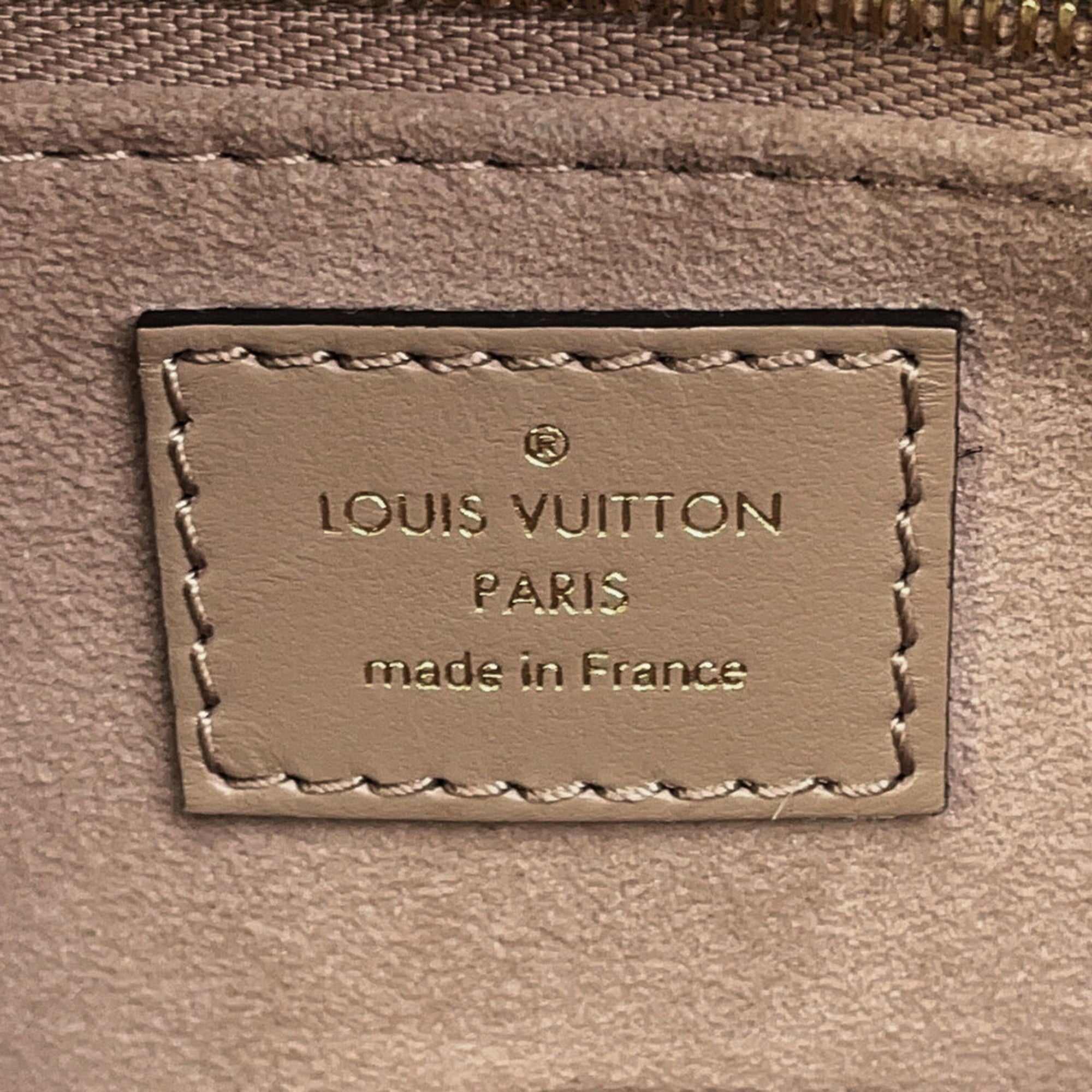 Louis Vuitton Monogram Tourterelle Monogram Empreinte Tote Bag
