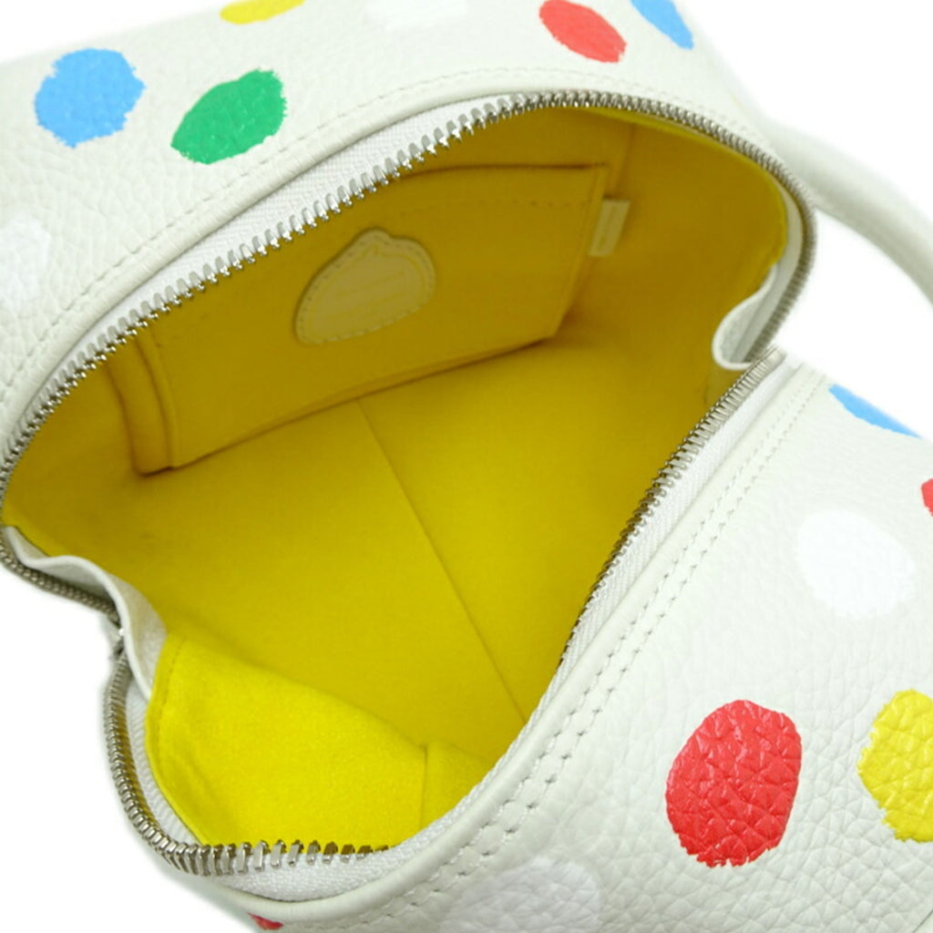 Louis Vuitton Multi-Color White Leather Shoulder Bag