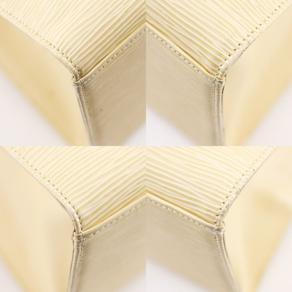 Louis Vuitton Cream Epi Leather Tote Bag