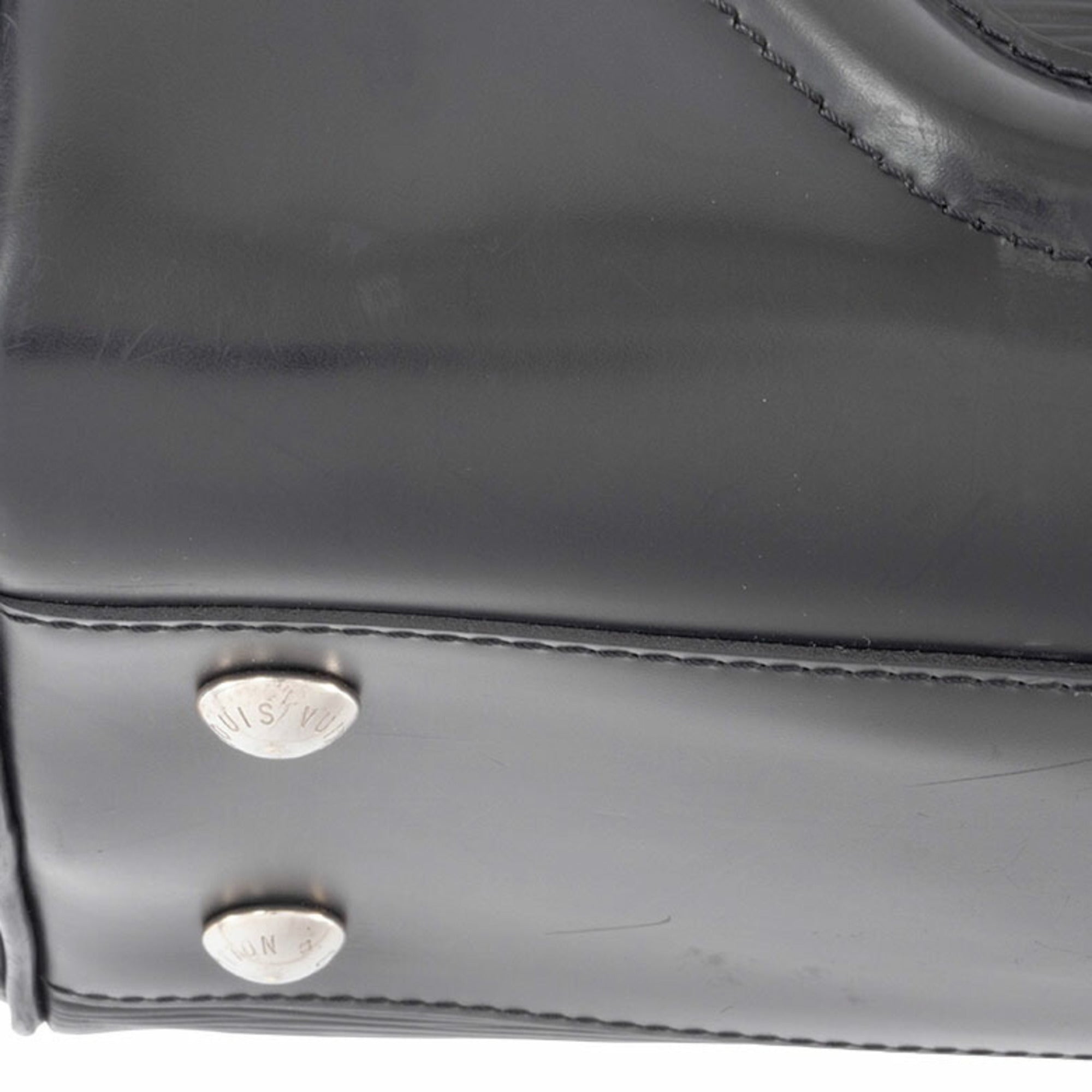 Louis Vuitton Noir Epi Leather Handbag