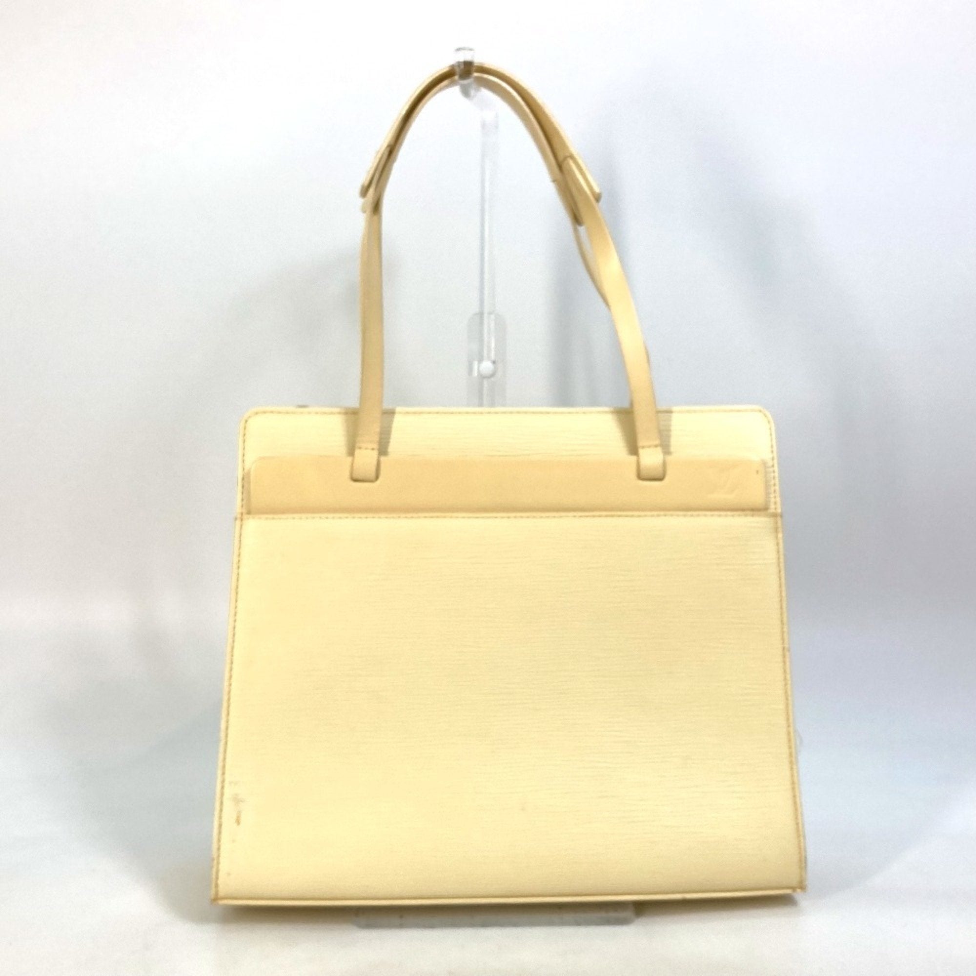 Louis Vuitton Vanilla Yellow Epi Leather Shoulder Bag Tote Bag