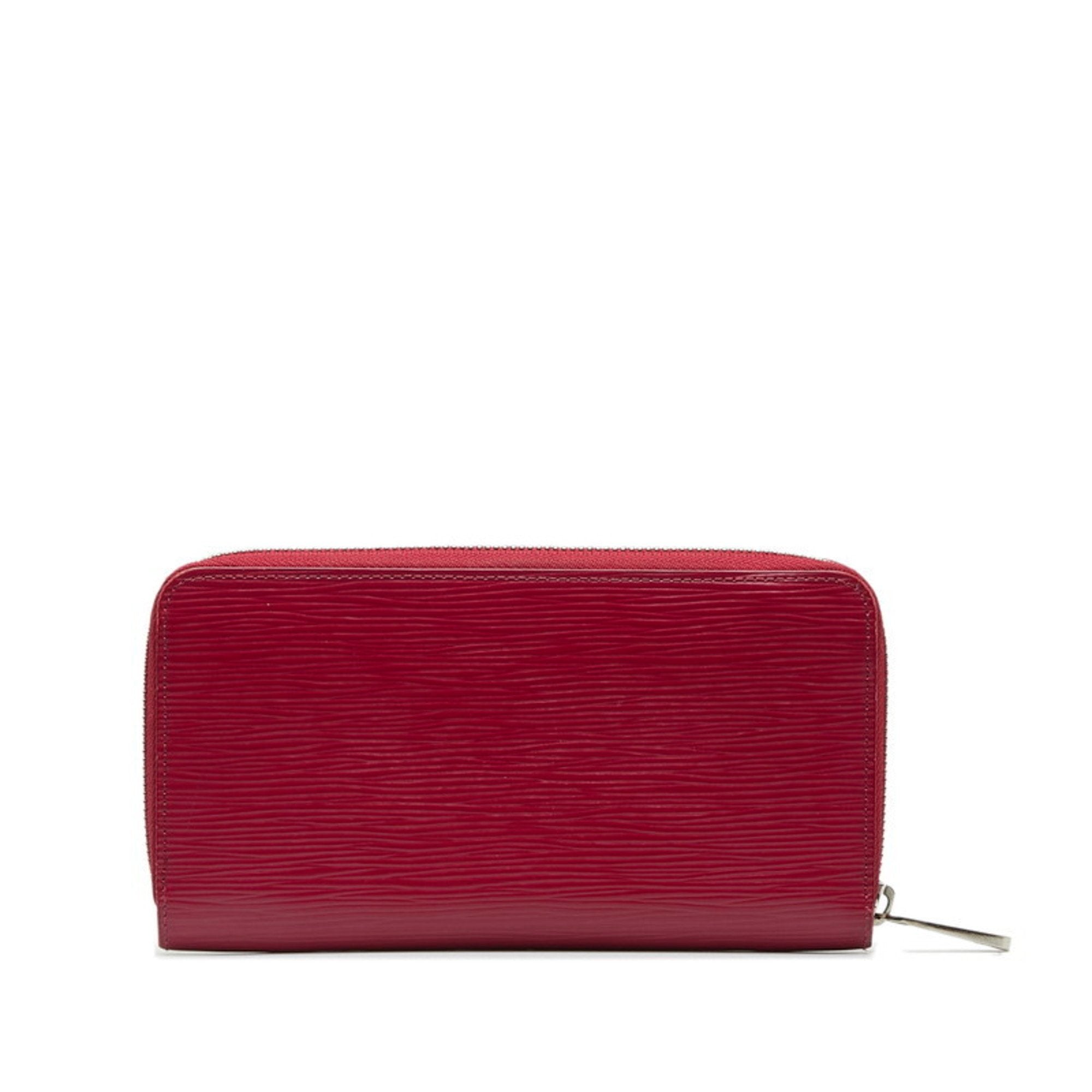 Louis Vuitton Fuchsia Purple Leather Long Wallet