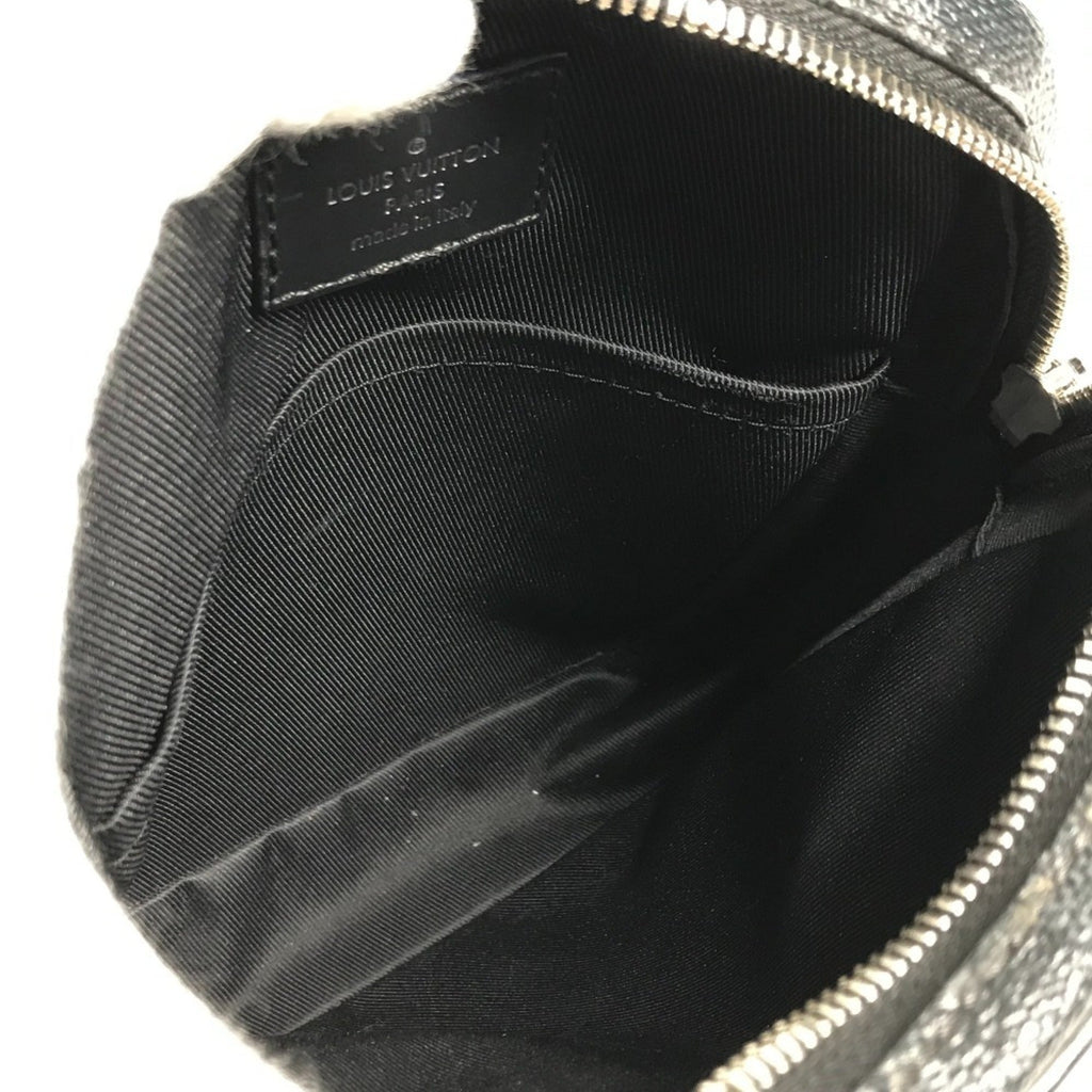 Louis Vuitton Black Damier Graphite Pochette Shoulder Bag