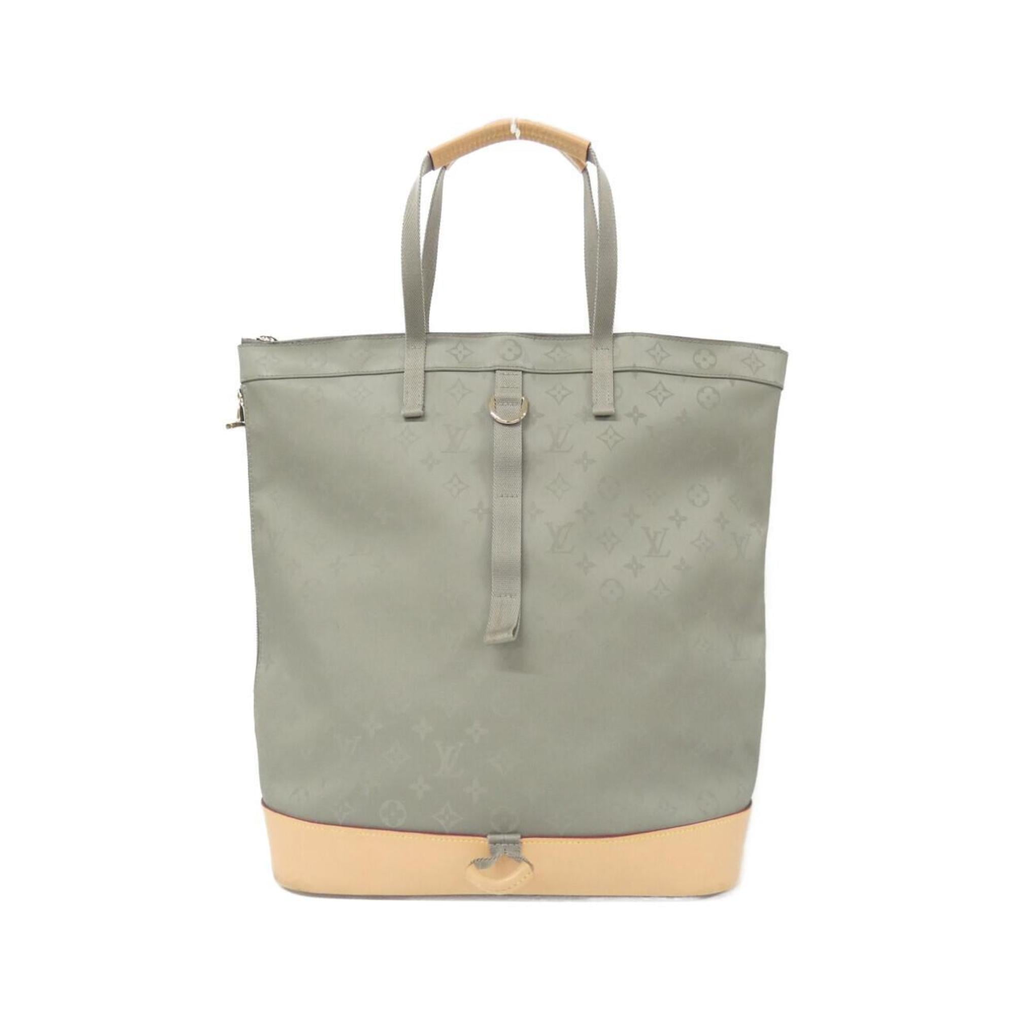 Louis Vuitton Gris Canvas Backpack