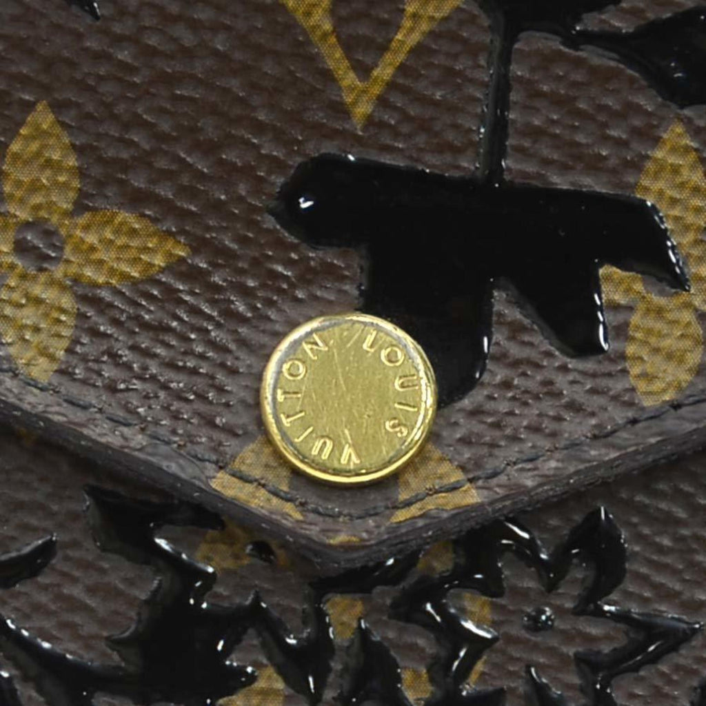 Louis Vuitton Black Brown Monogram Monogram Pochette Shoulder Bag