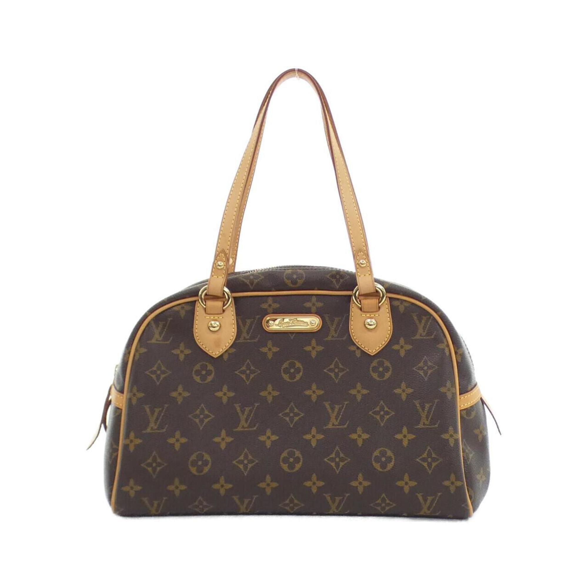 Louis Vuitton Marron Coated Canvas Shoulder Bag