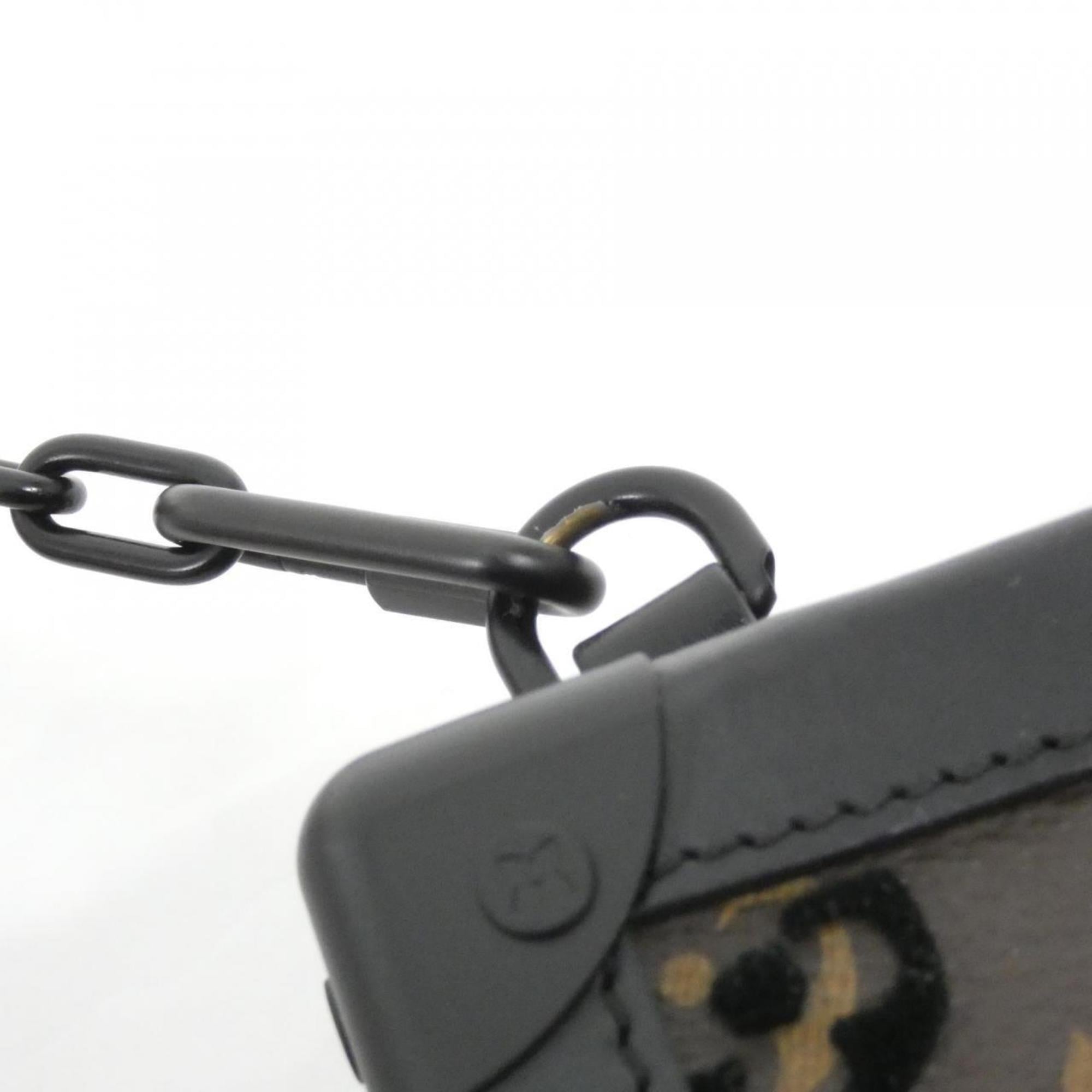 Louis Vuitton Monogram Tuffetage Black Marron Monogram Monogram Fabric Shoulder Bag