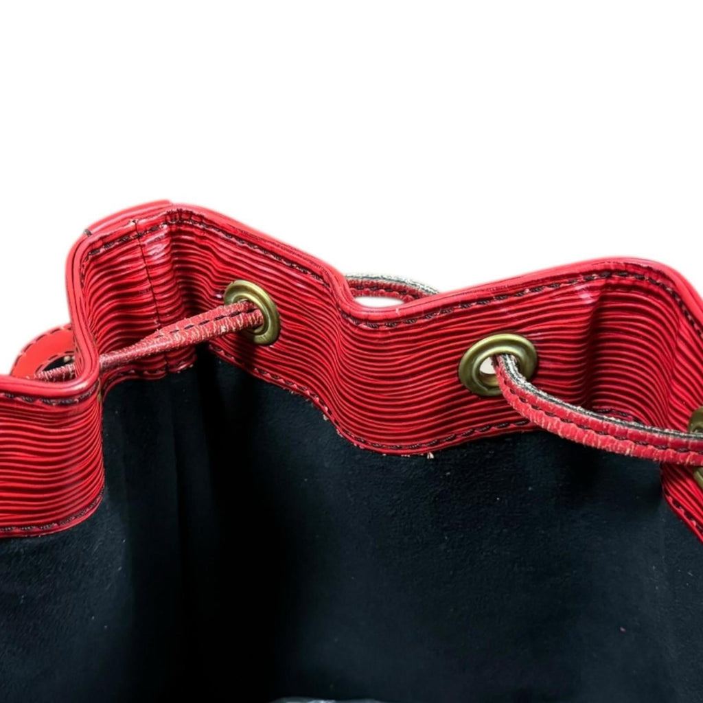 Louis Vuitton Castilian Red Red Color Epi Leather Shoulder Bag