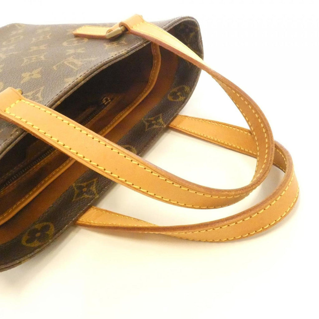 Louis Vuitton Brown Coated Canvas Handbag