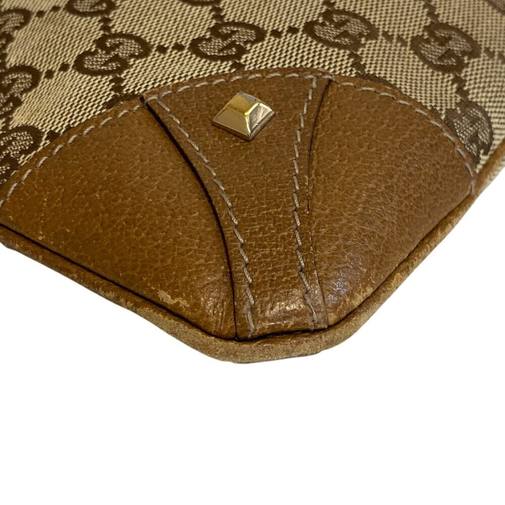 Gucci Brown Gg Canvas Shoulder Bag (Pre-Owned)