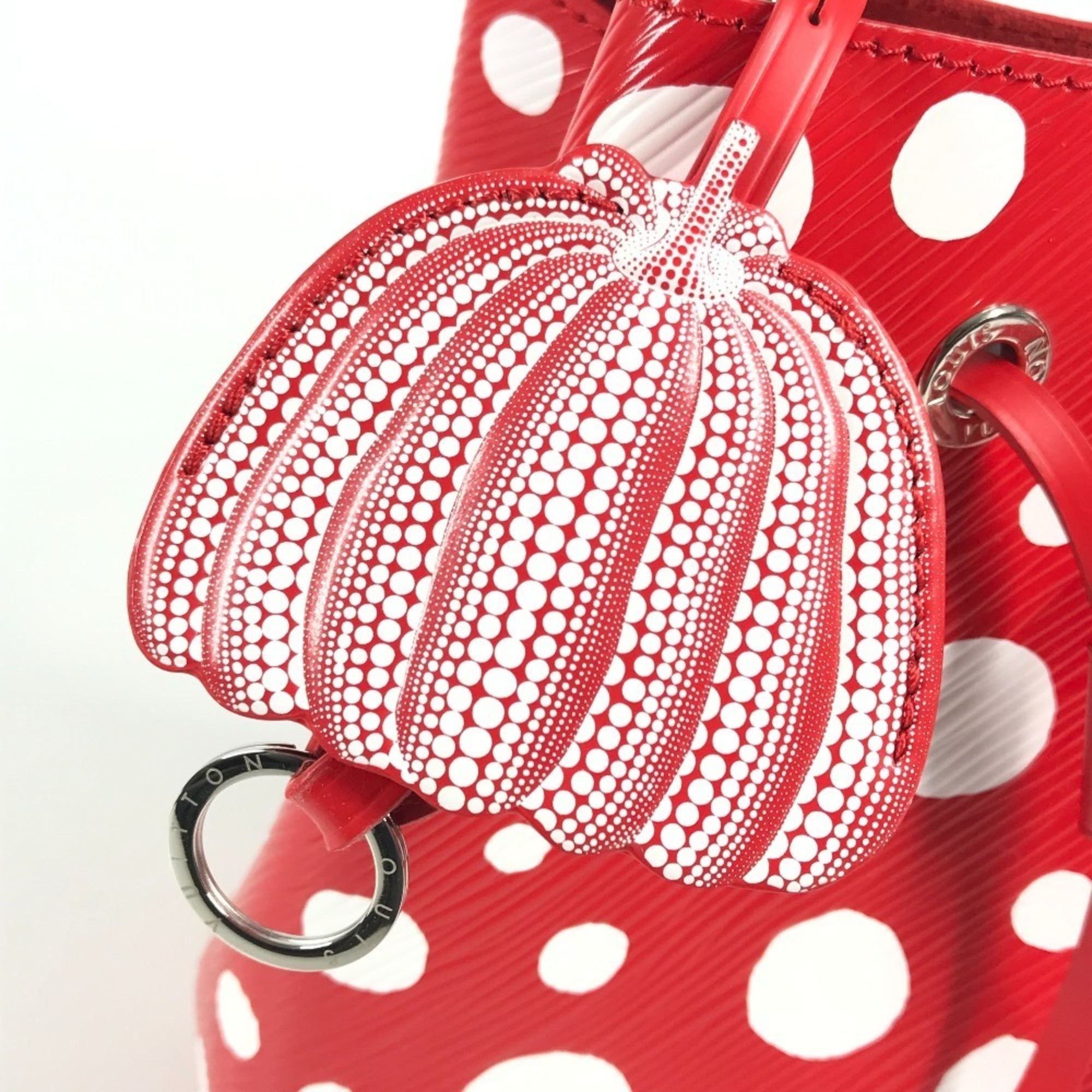 Louis Vuitton Red Color White Epi Leather Handbag Shoulder Bag