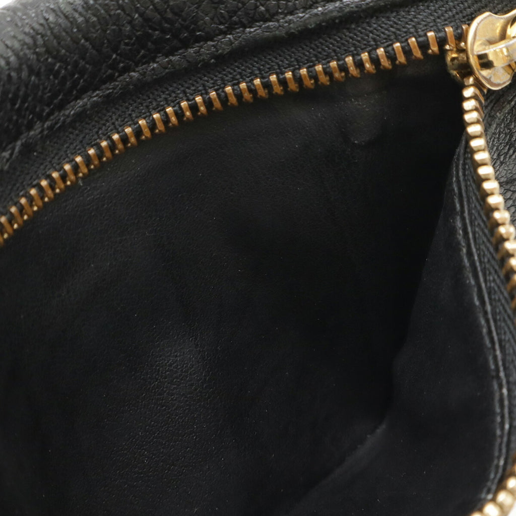 Louis Vuitton Monogram Empreinte Black Noir Monogram Empreinte Coin Purse/Coin Case