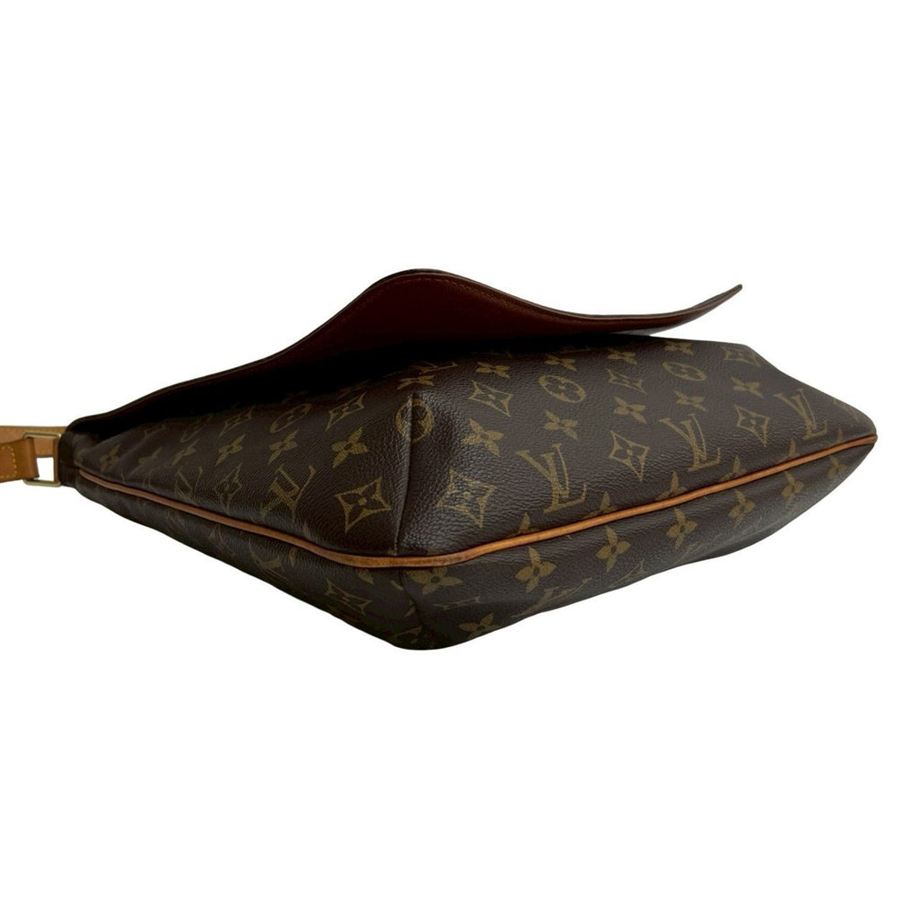 Louis Vuitton Brown Leather Pvc Pochette Shoulder Bag