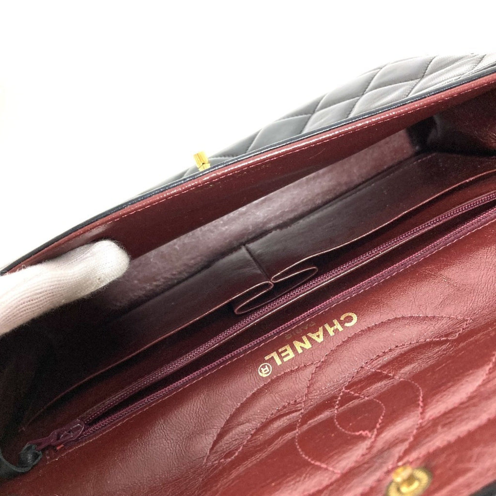 Chanel Black Leather Shoulder Bag