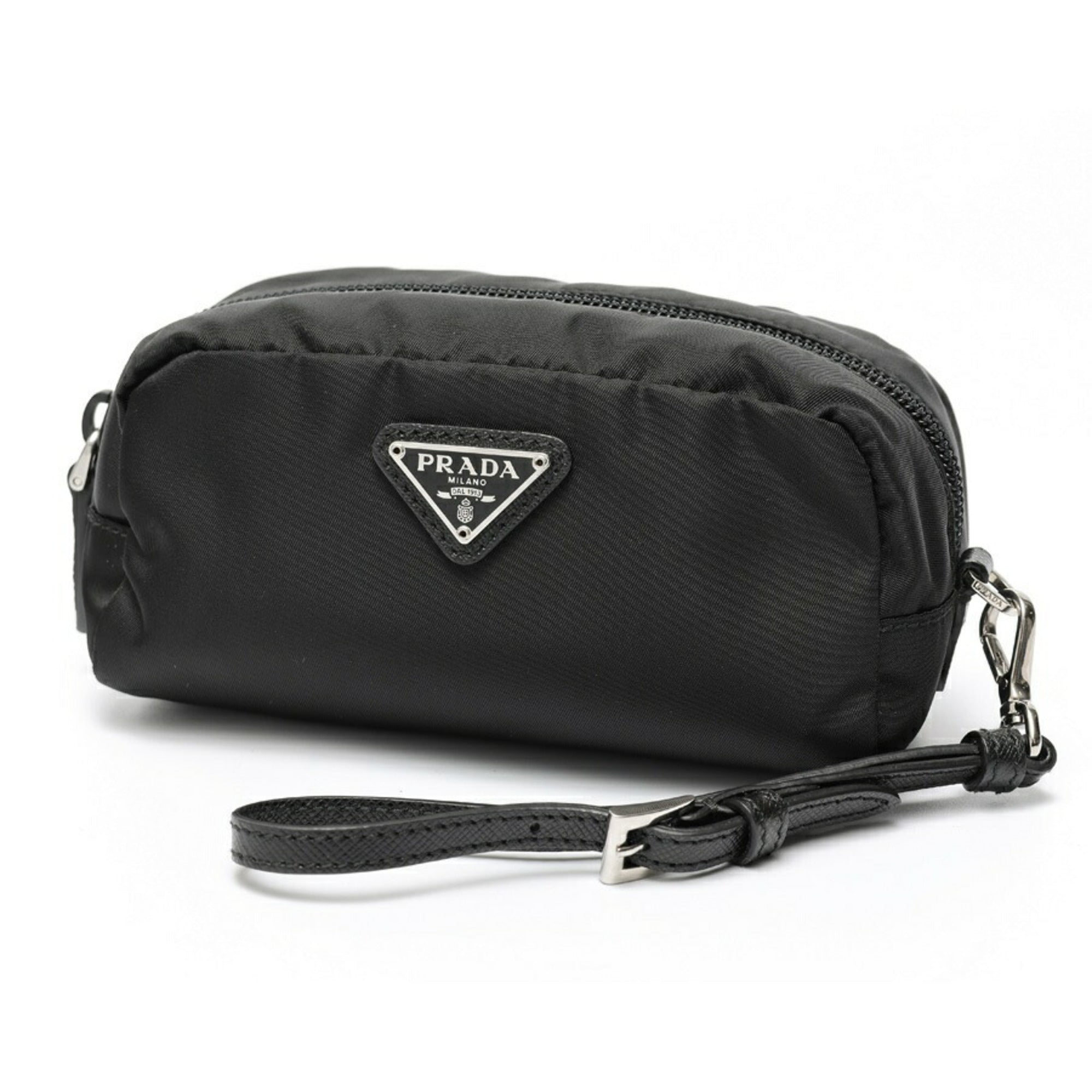 Prada Black Nylon Pouch