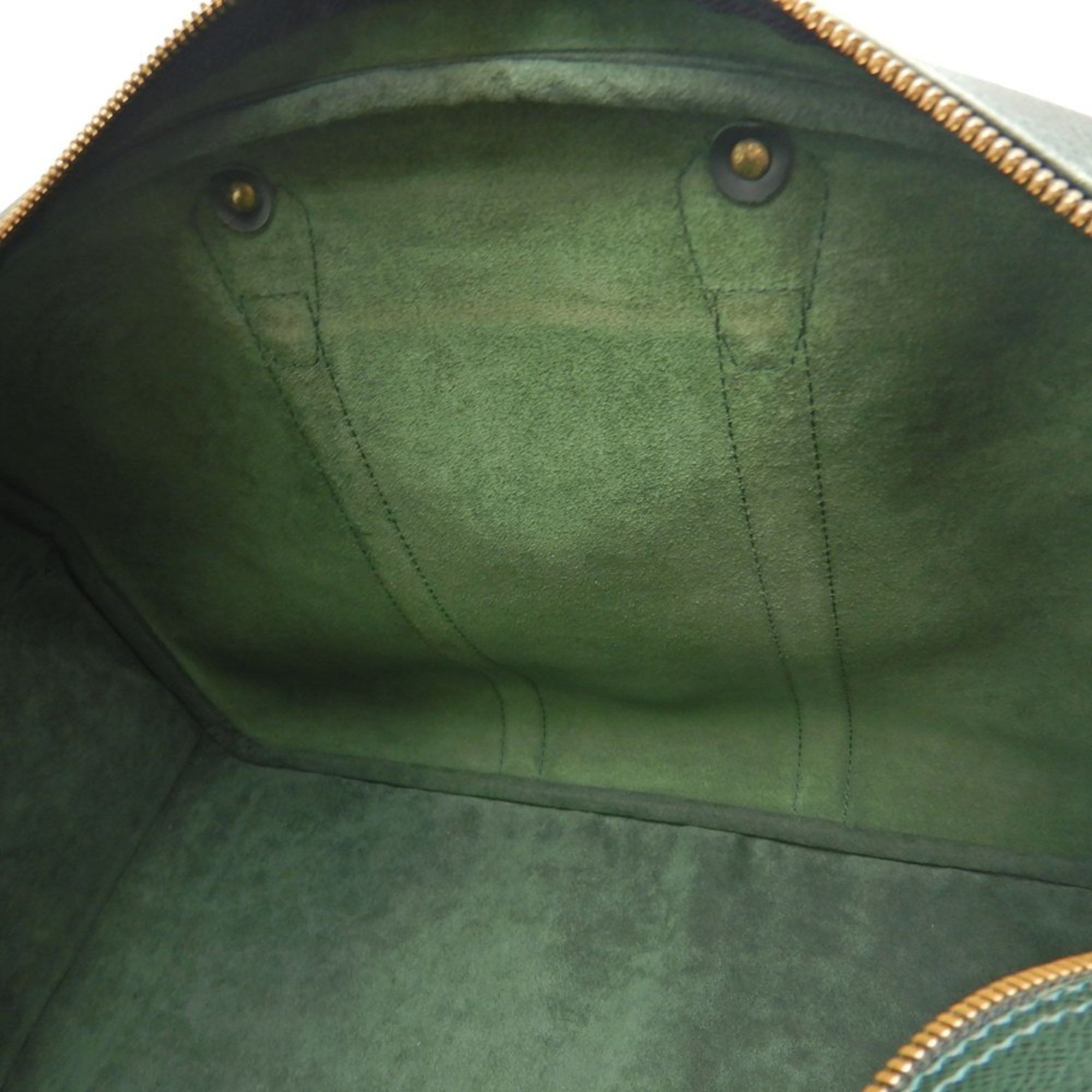 Louis Vuitton Episea Taiga Leather Boston Bag