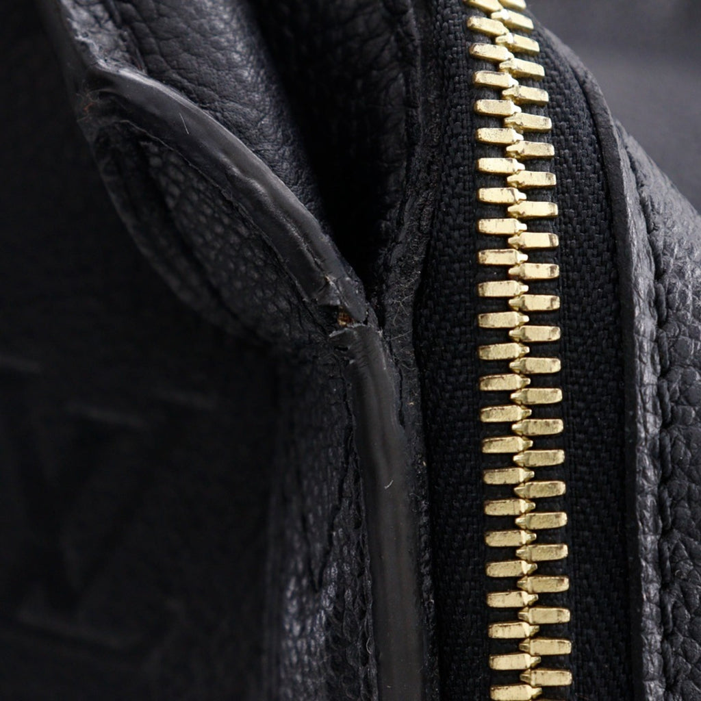 Louis Vuitton Black Noir Monogram Empreinte Handbag